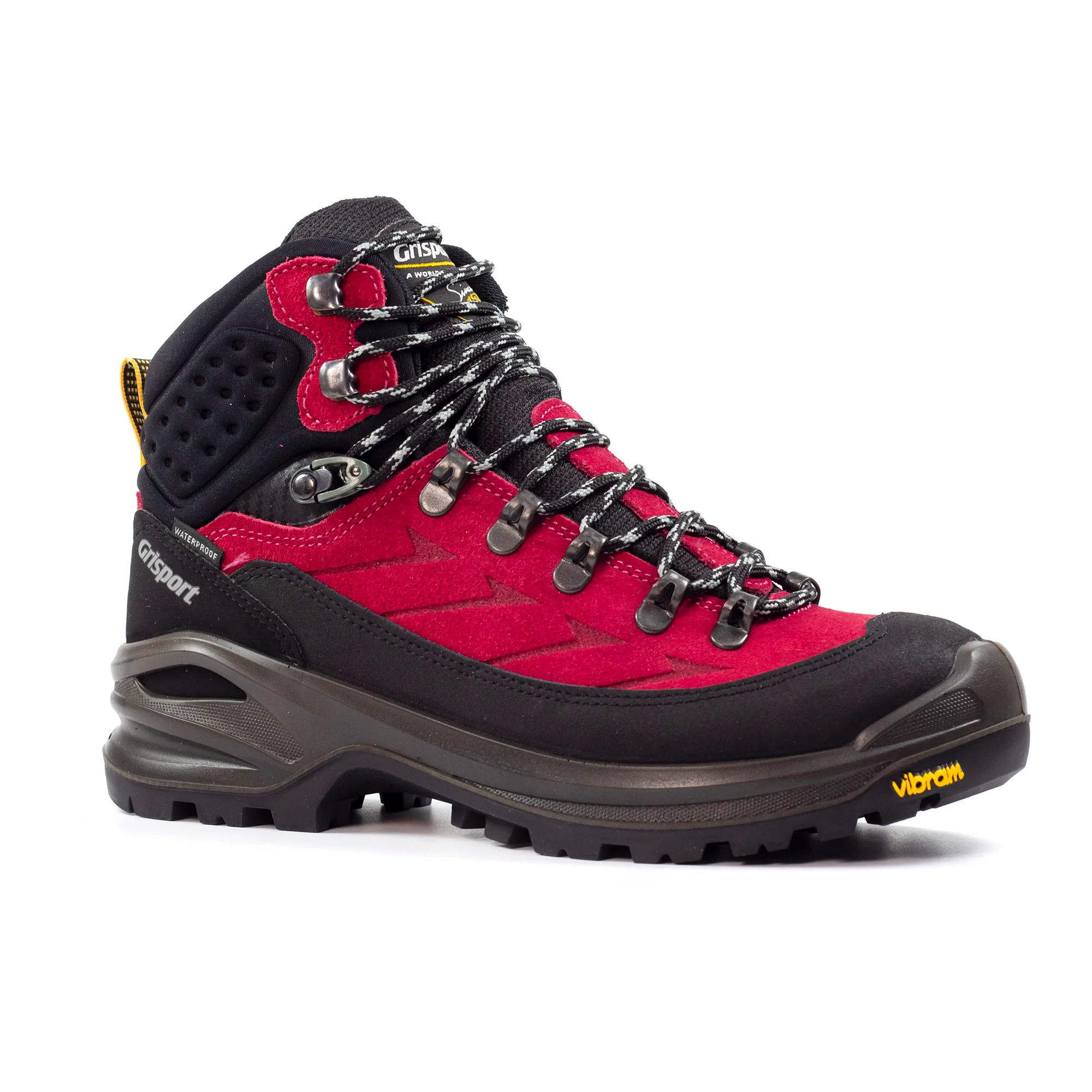 Grisport Lady Nevis Lightweight Walking Boot - Red