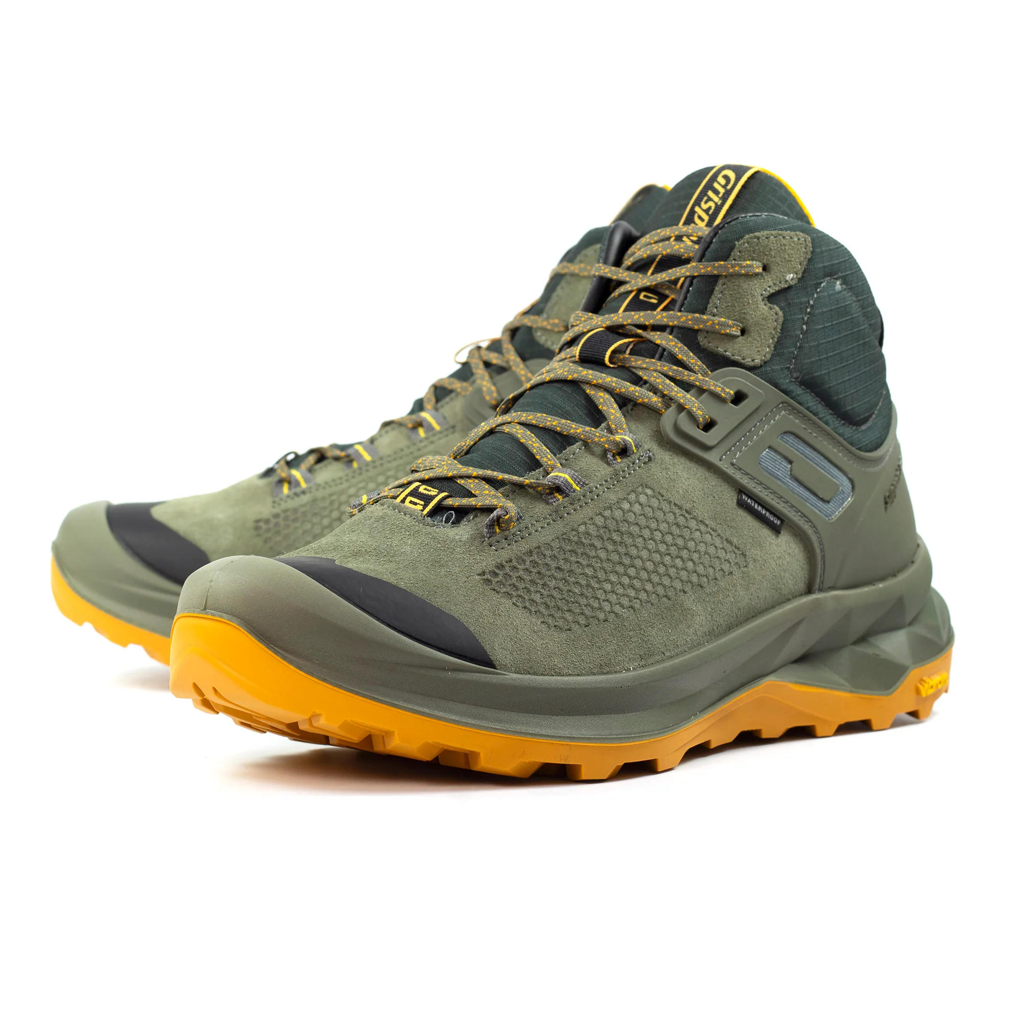 Grisport Sherman Mens Lightweight Walking Boot - Green - Image 3