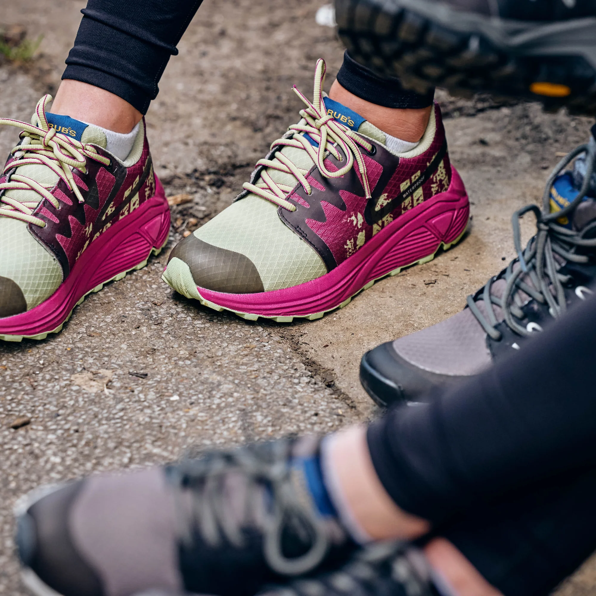 Grubs Boots Discover Walking Trainer Womens - Pink - Image 2