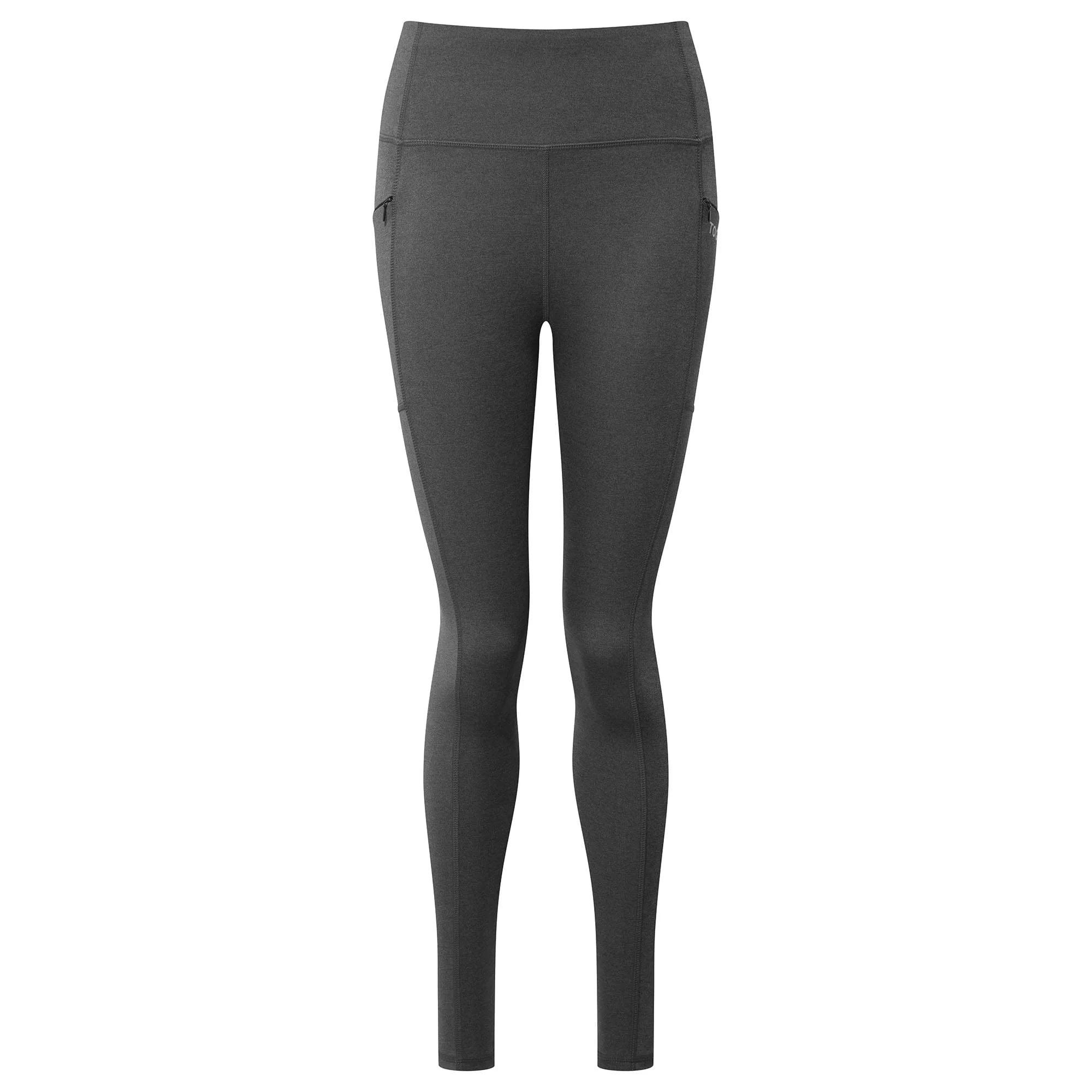 Haller Womens Performance Leggings - Dark Grey Marl - Image 5