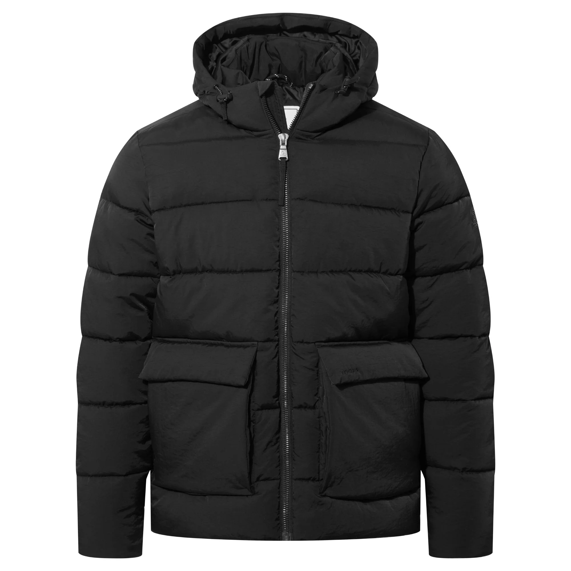 Hamilton Mens Padded Parka - Black - Image 7