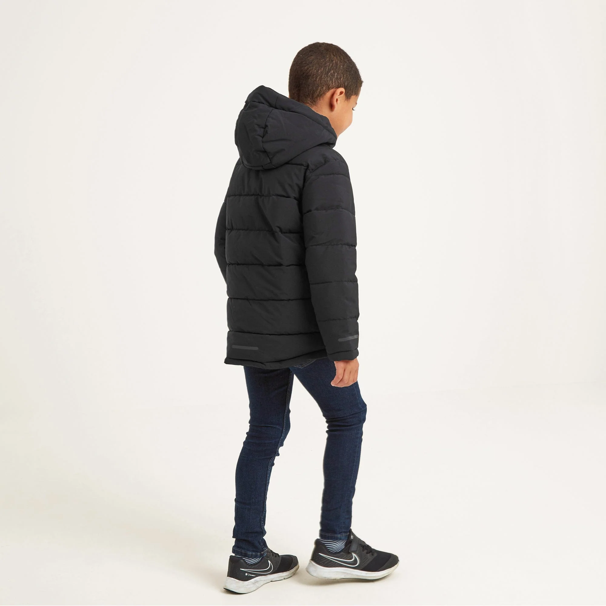 Harecroft Kids Padded Jacket - Black - Image 3