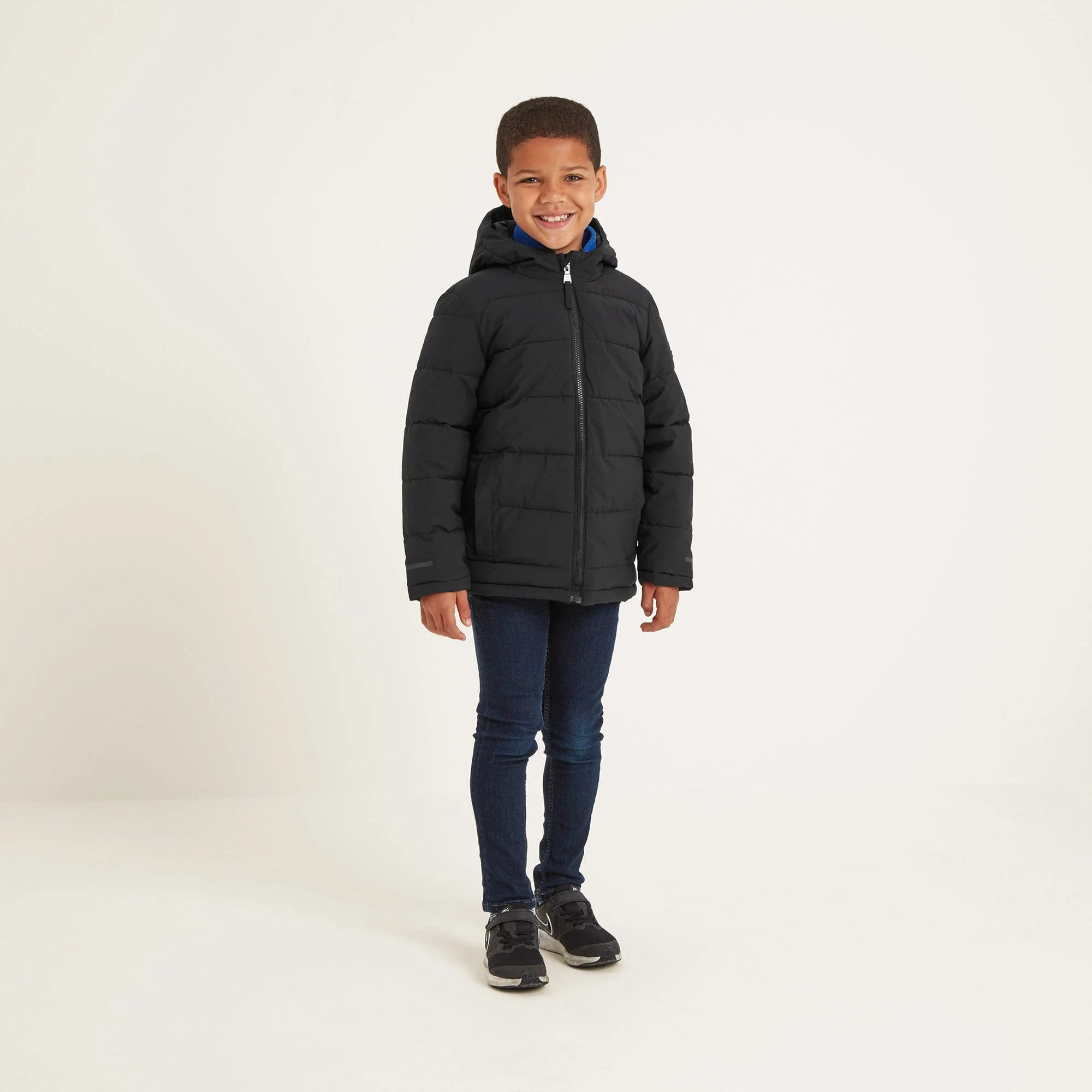 Harecroft Kids Padded Jacket - Black - Image 5