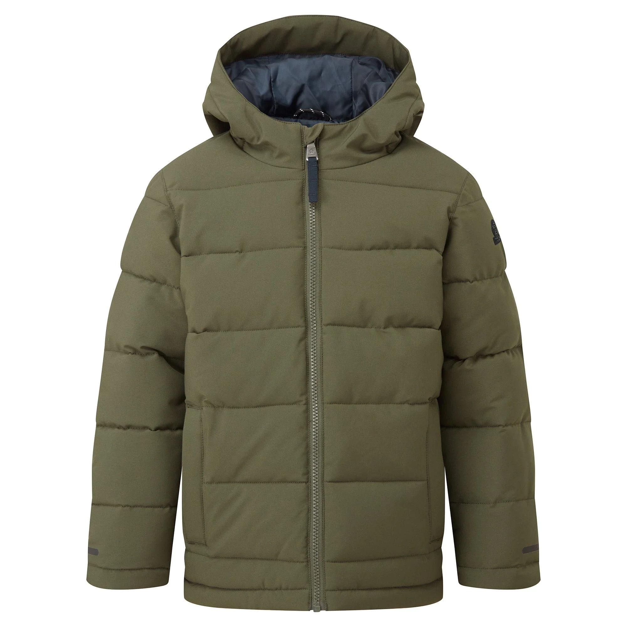 Harecroft Kids Padded Jacket - Khaki - Image 3