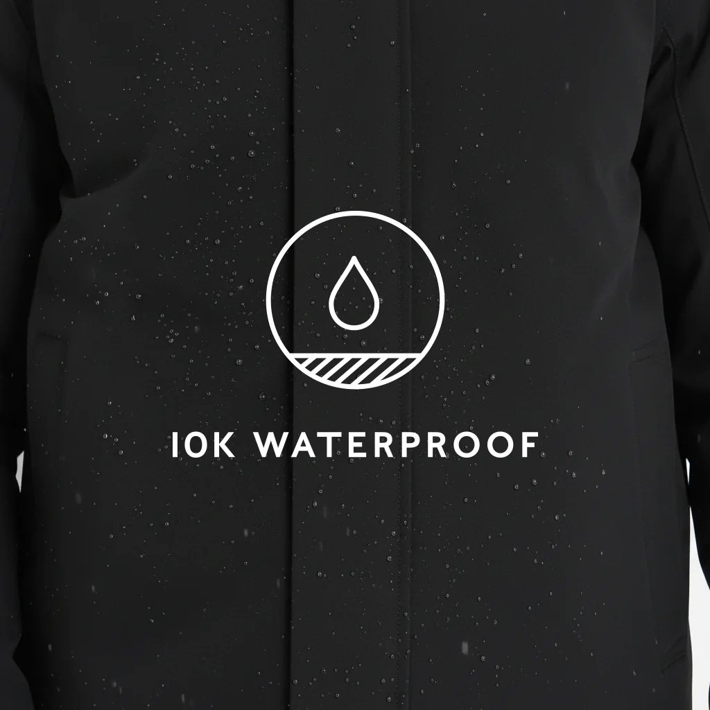 Haydon Mens Waterproof 3in1 Jacket - Black - Image 7