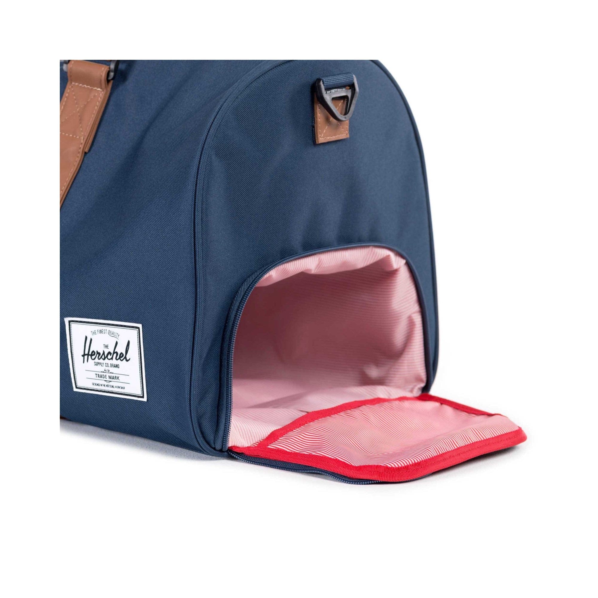 Herschel Bags Novel Duffle - Navy/Brown - Image 3