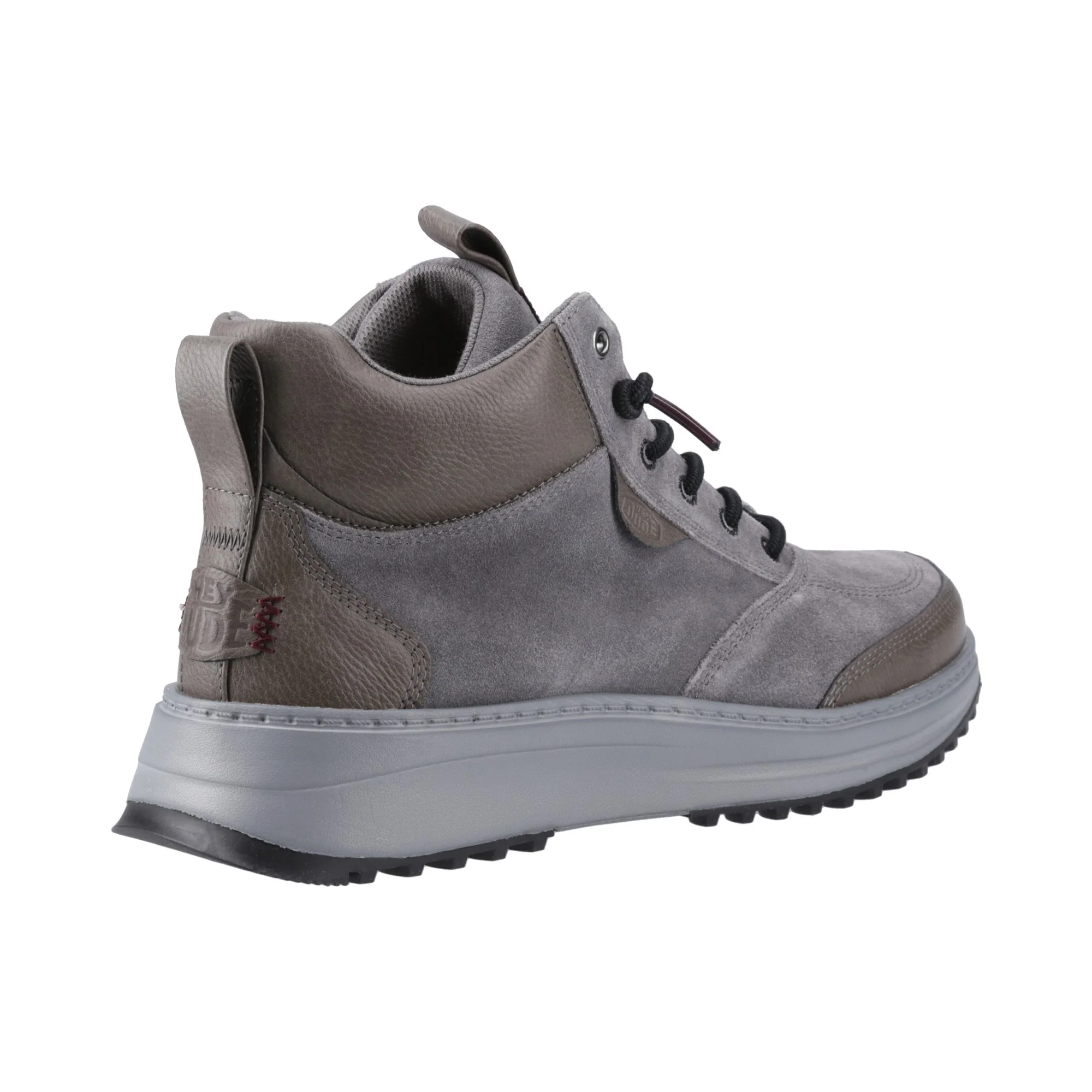 HEYDUDE Tahoe Classic Mens Boot - Granite Grey/Multi - Image 2