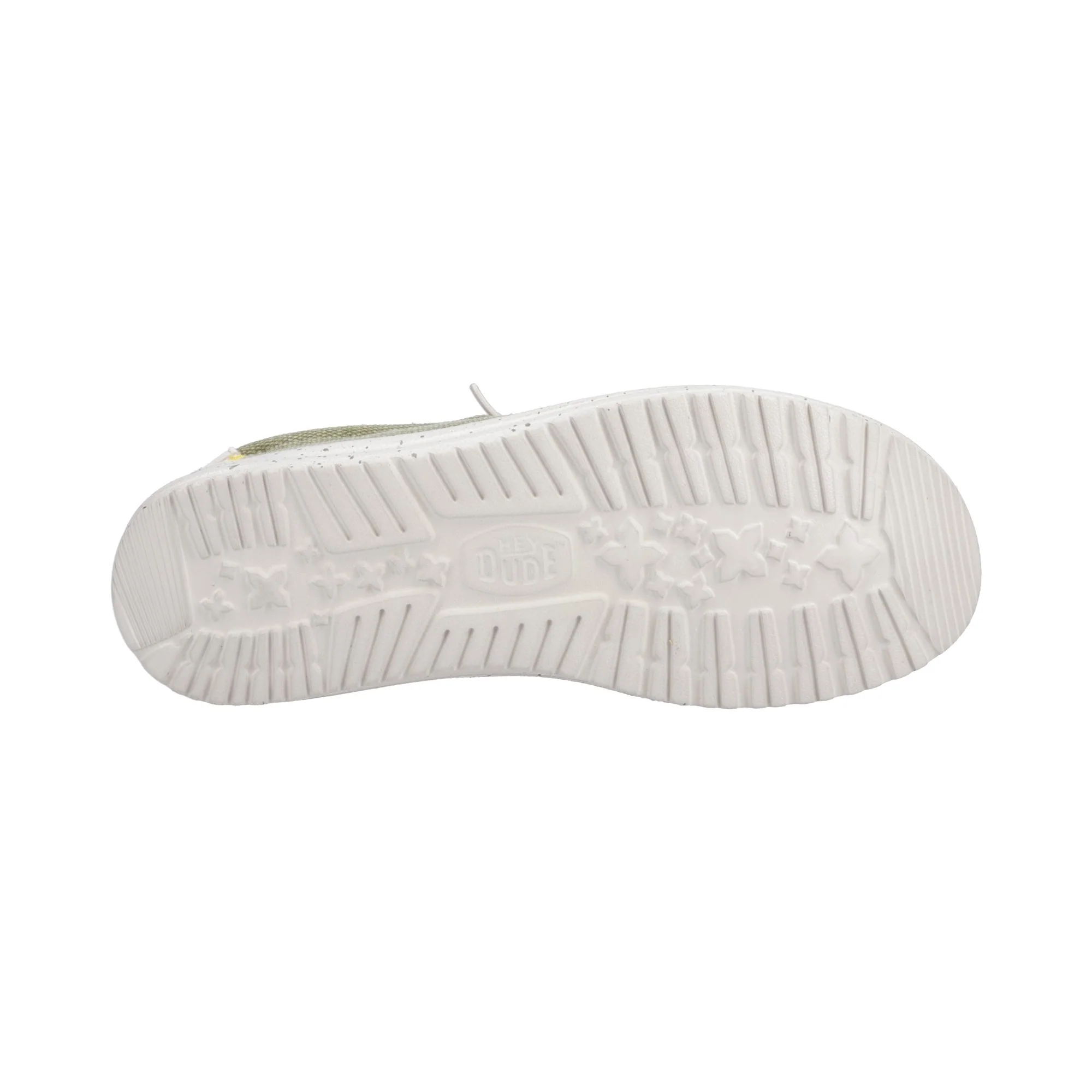 HEYDUDE Wally Coastline Jute Mens Shoe - Olive - Image 3
