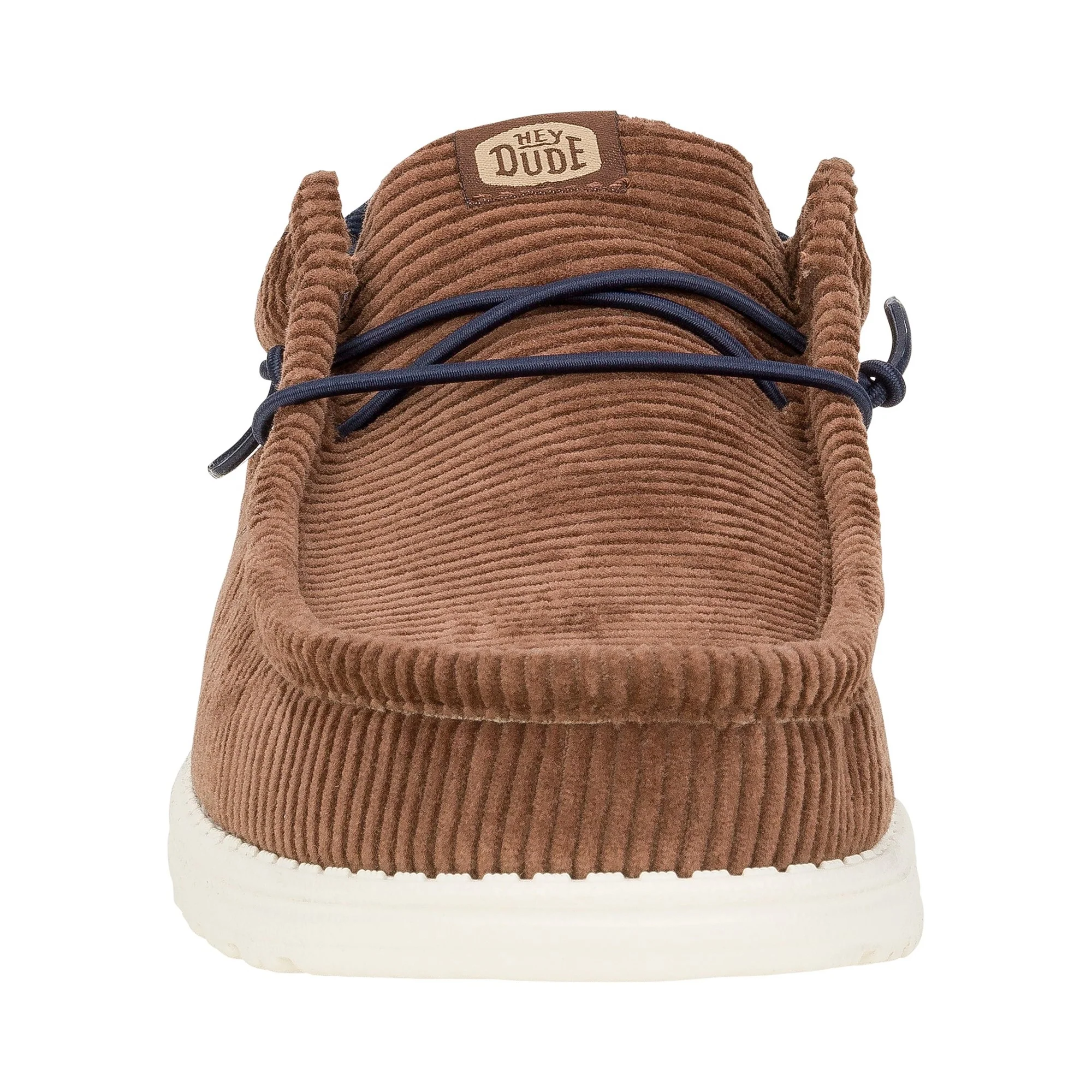 HEYDUDE Wally Funk Corduroy Mens Shoes - Espresso/Blue Jean - Image 5