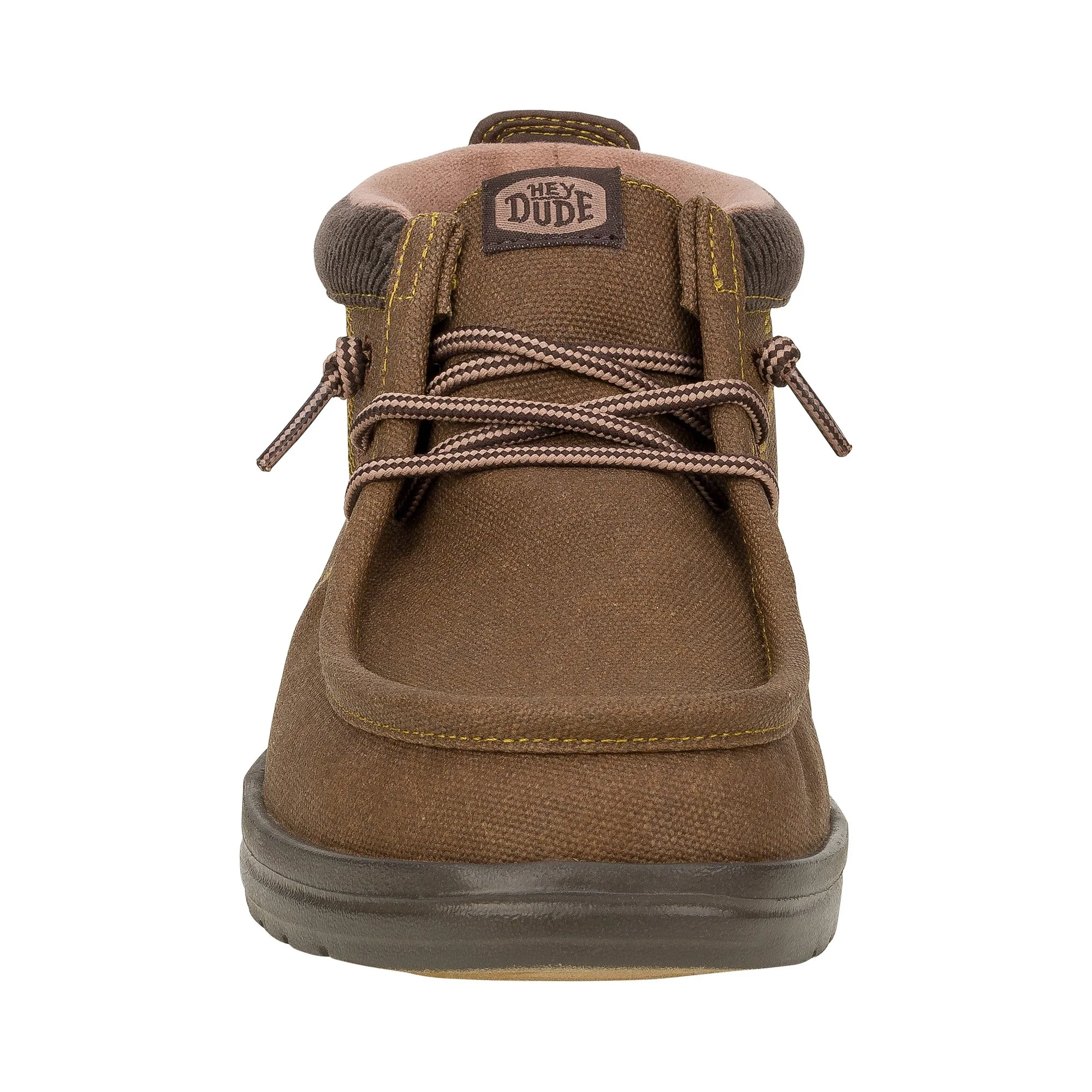 HEYDUDE Wally Mid GripR Mens Boots - Dark Brown - Image 5