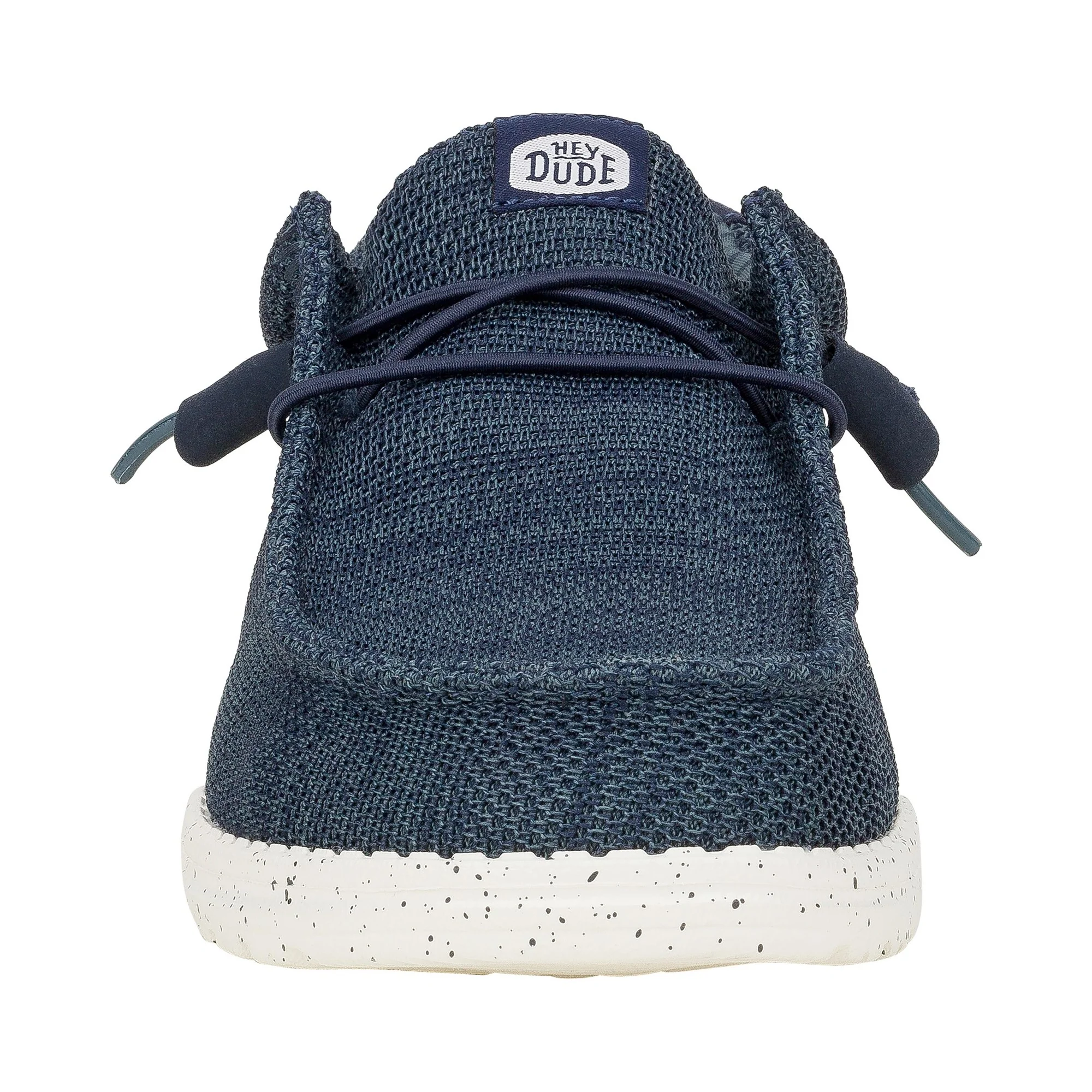 HEYDUDE Wally Stretch Mesh Mens Shoes - Navy - Image 5
