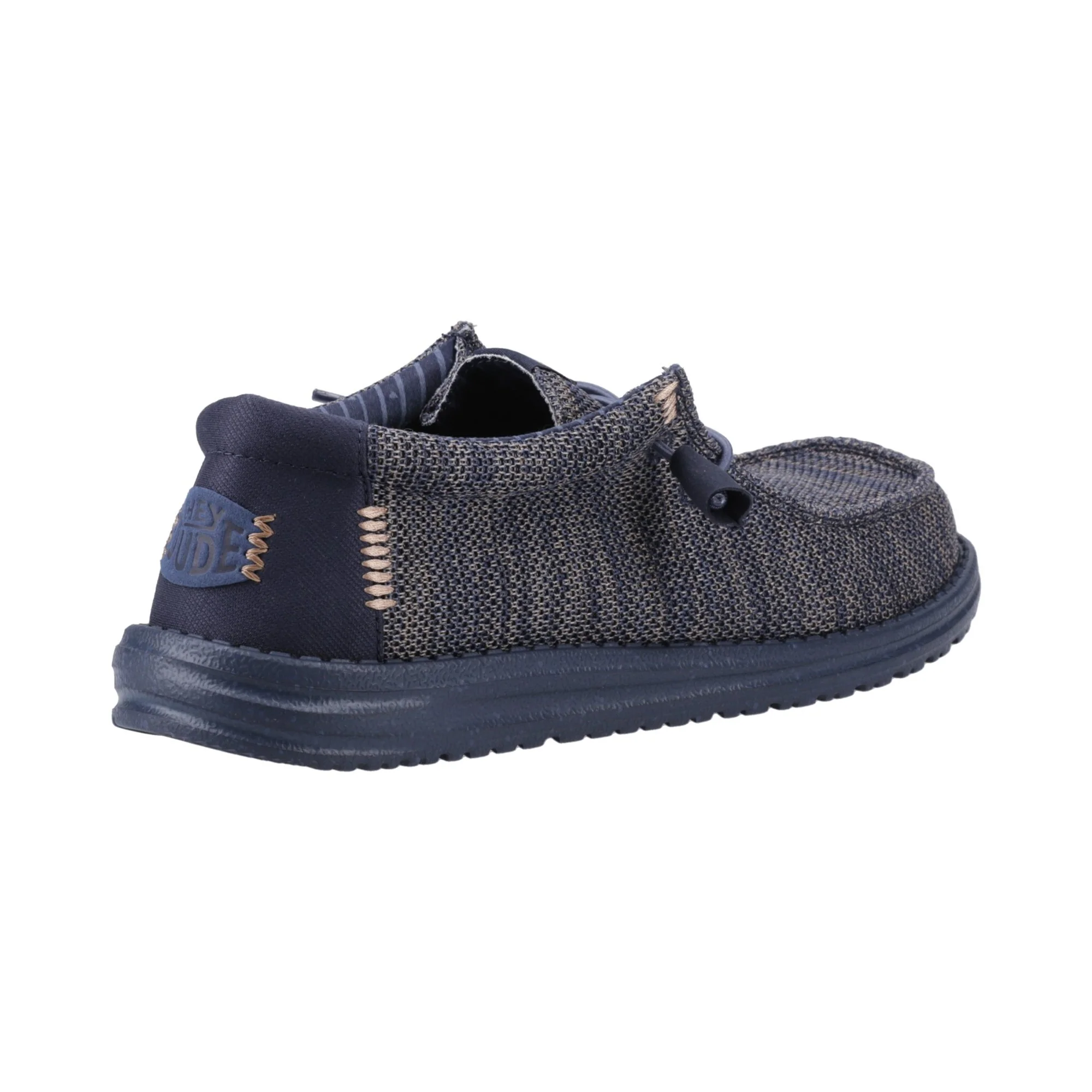 HEYDUDE Wally Stretch Mesh Mens Shoes - Navy Blazer - Image 2