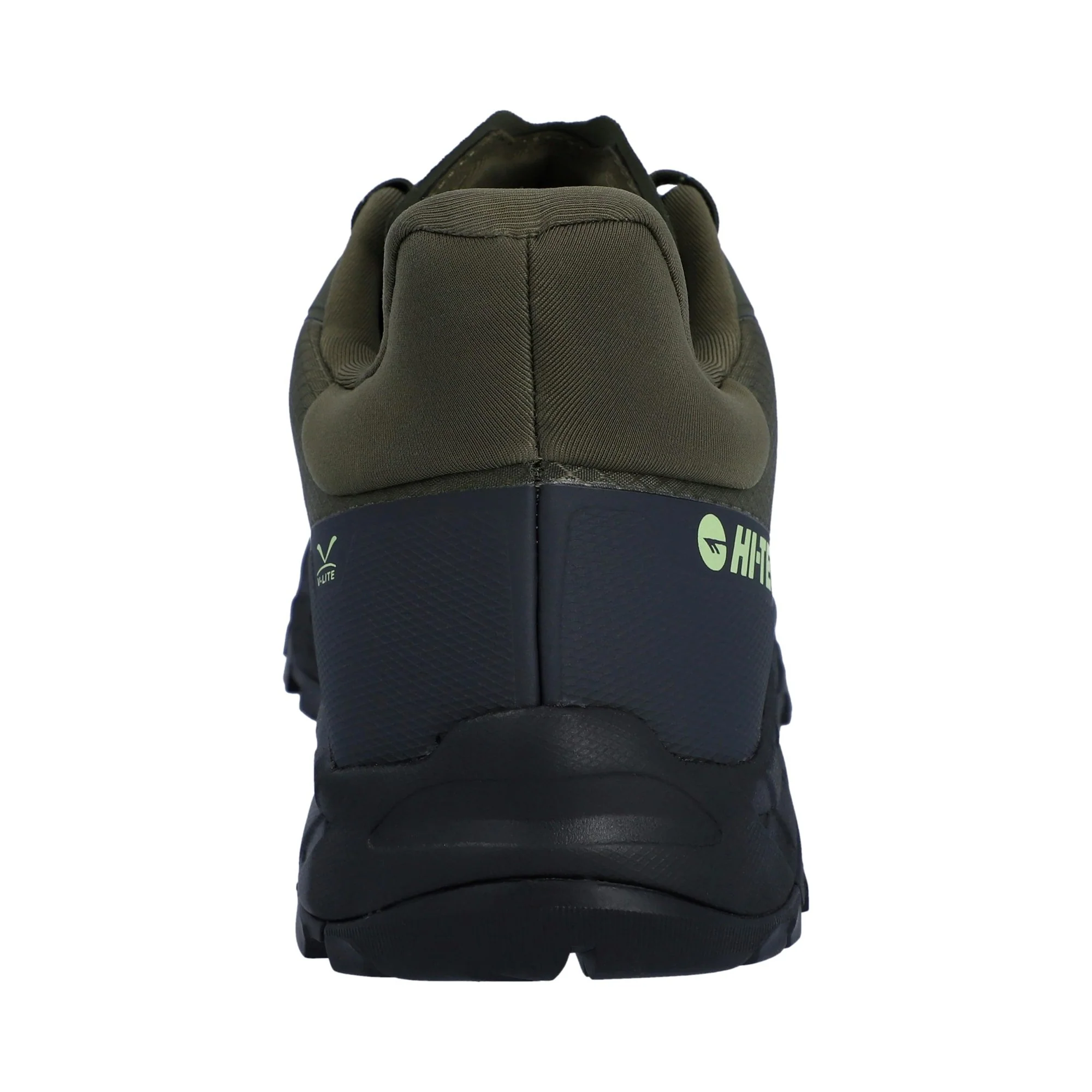 Hi-Tec ALTITUDE LITE WP Mens Shoe - Olive Night/Charcoal Grey/Lime - Image 2