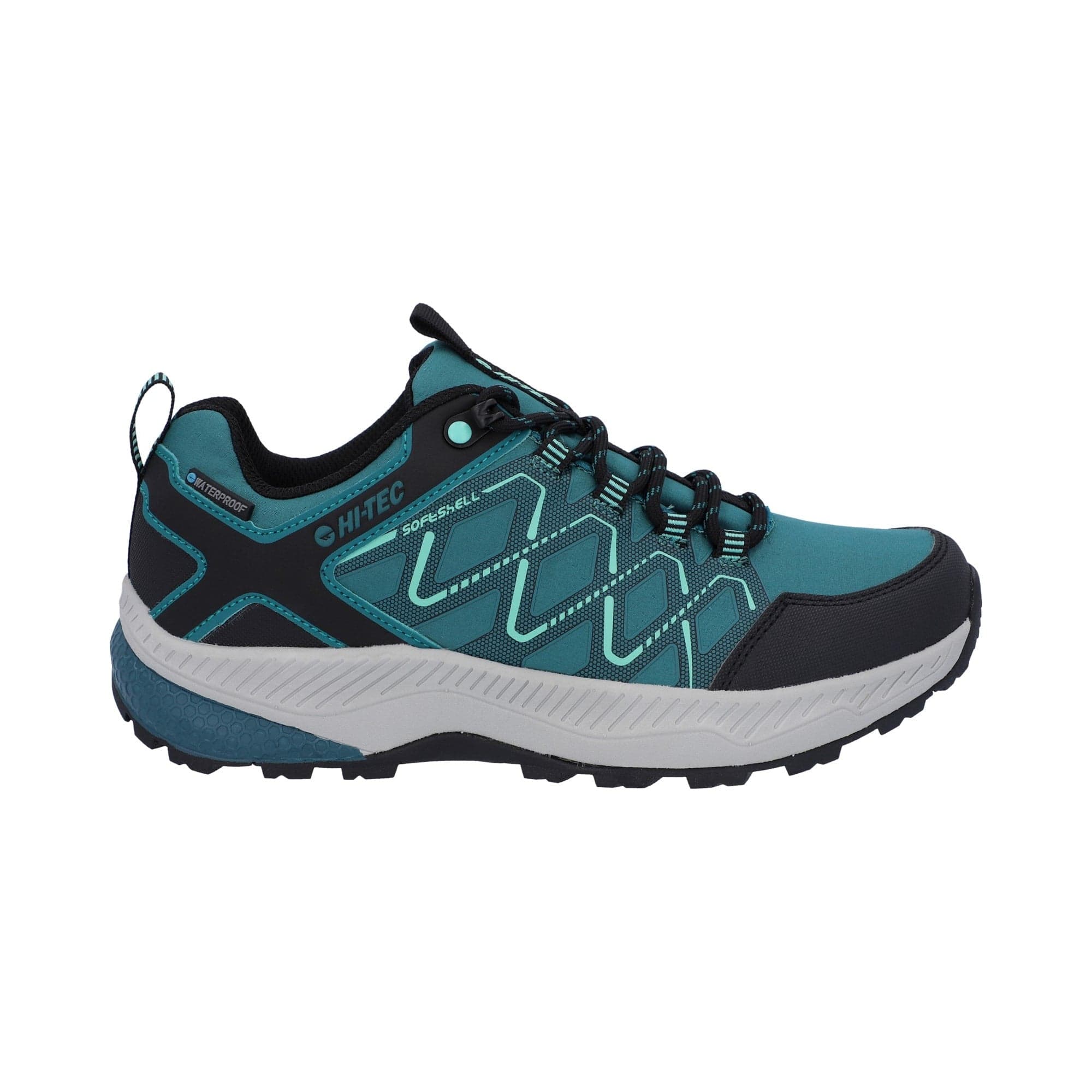 Hi-Tec Diamonde Low Shoes - Dragonfly/Black/Florida Keys - Image 6