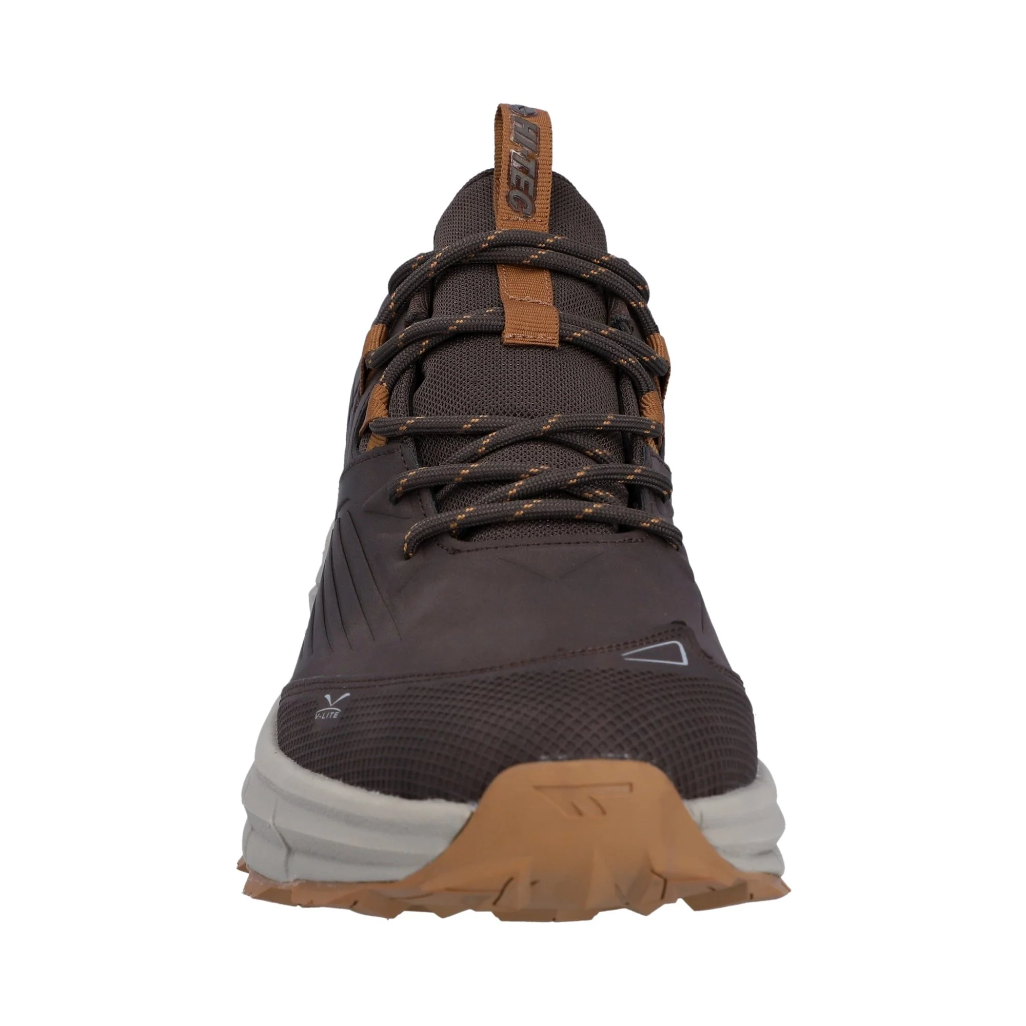 Hi-Tec Fuse Trek Mens Hiking Shoe - Chocolate Brown/Timber Wolf - Image 3