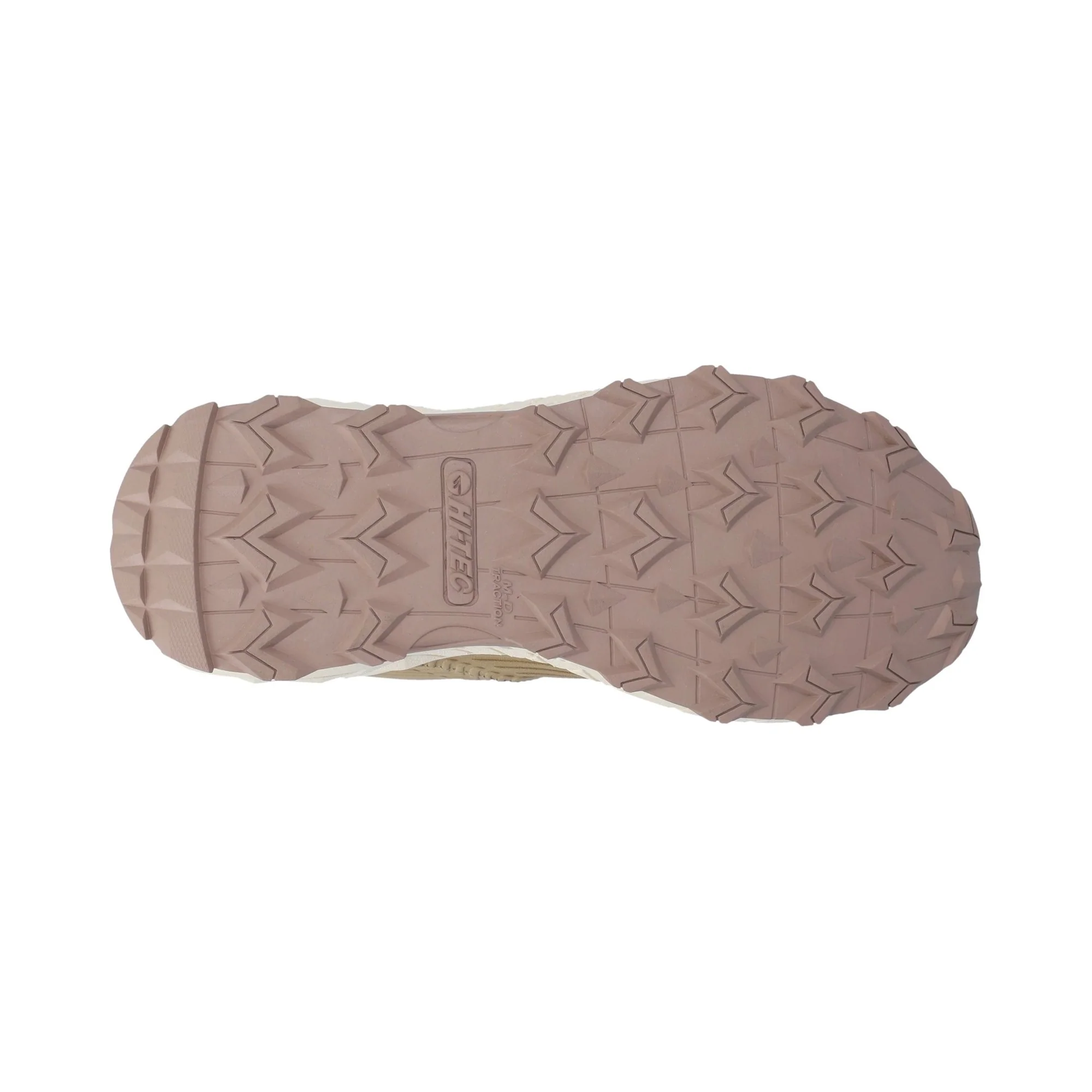 Hi-Tec Fuse Trek Mid Womens Hiking Boot - Taupe/Whitecap Grey/Warm Taupe - Image 4