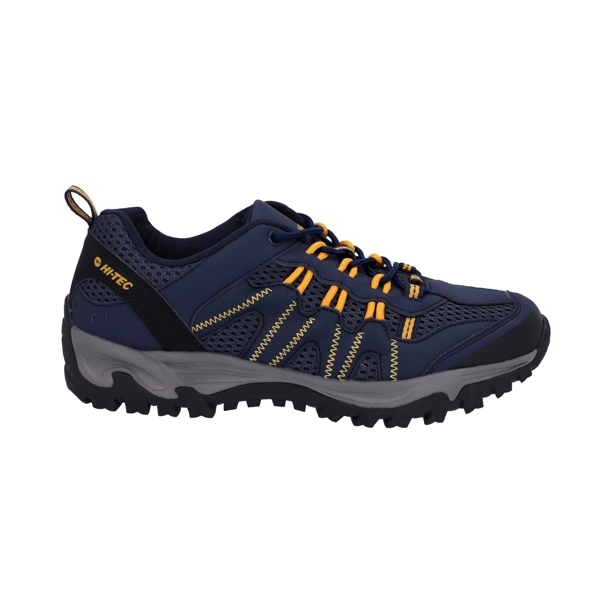 Hi-Tec Jaguar Shoes - Navy/Yellow - Image 5