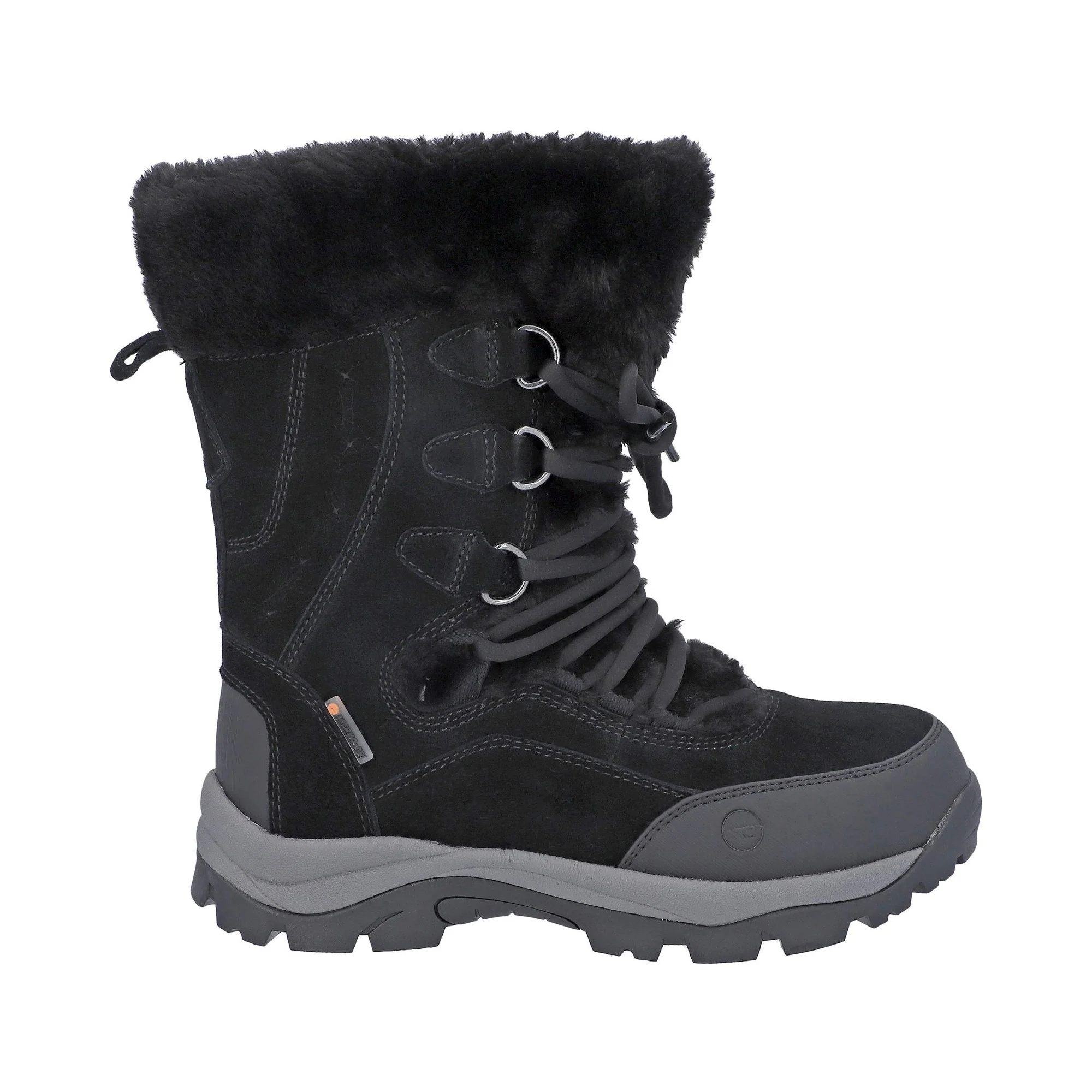 Hi-Tec Mortiz 200 Womens Hiking Boots - Black - Image 5