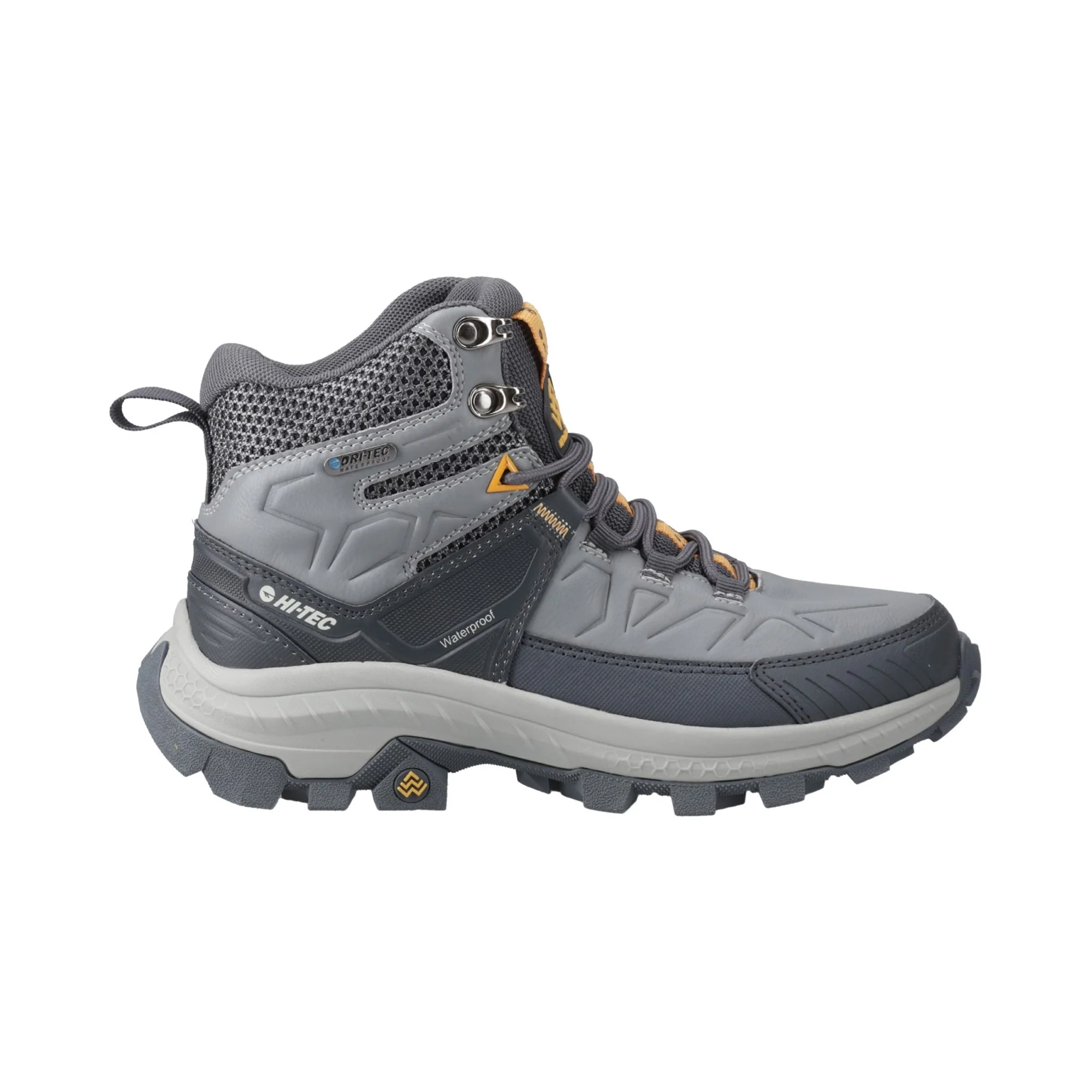 Hi-Tec Rainier Womens Hiking Boots - Cool Grey - Image 4