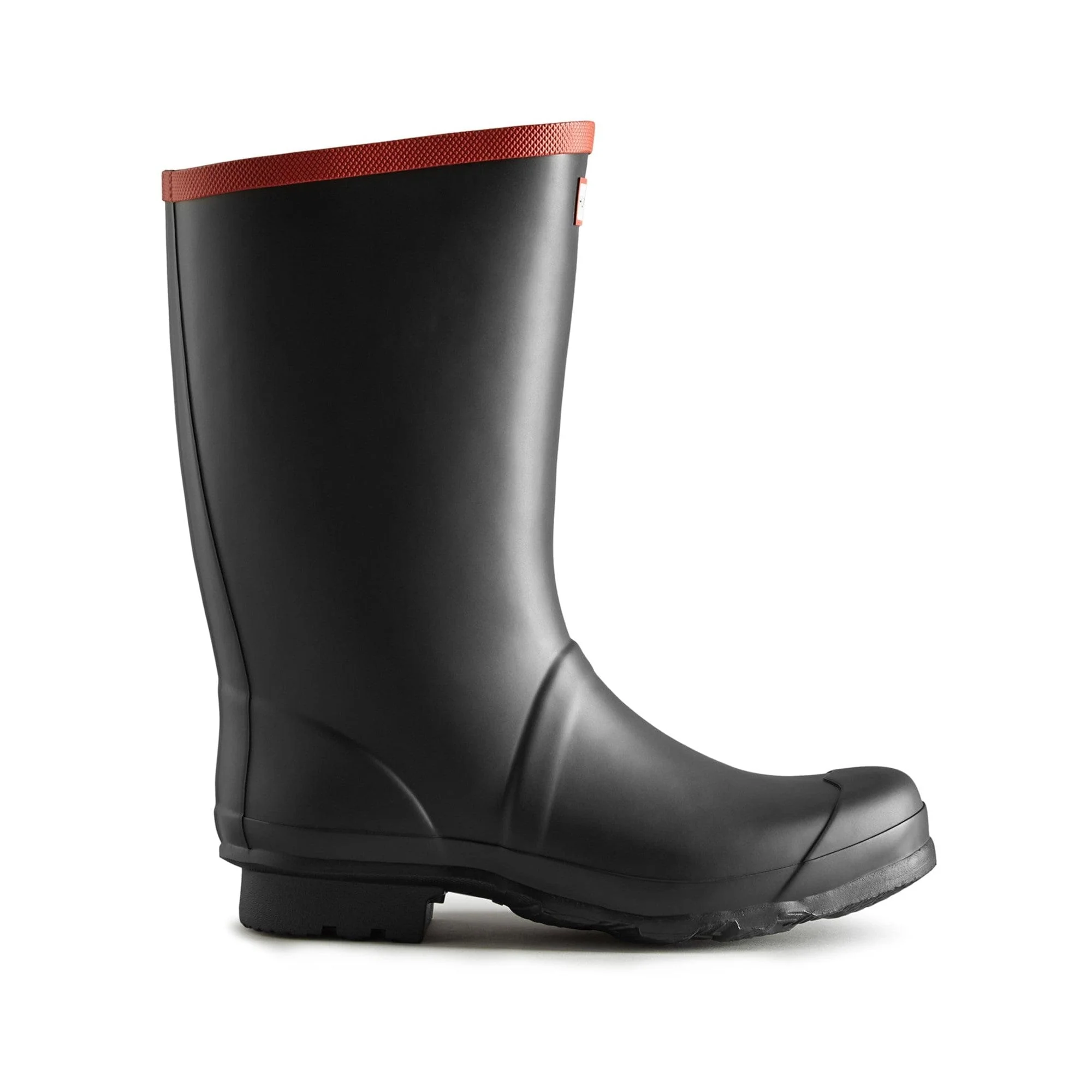 Hunter Argyll Short Knee Wellington Boots - Black - Image 5