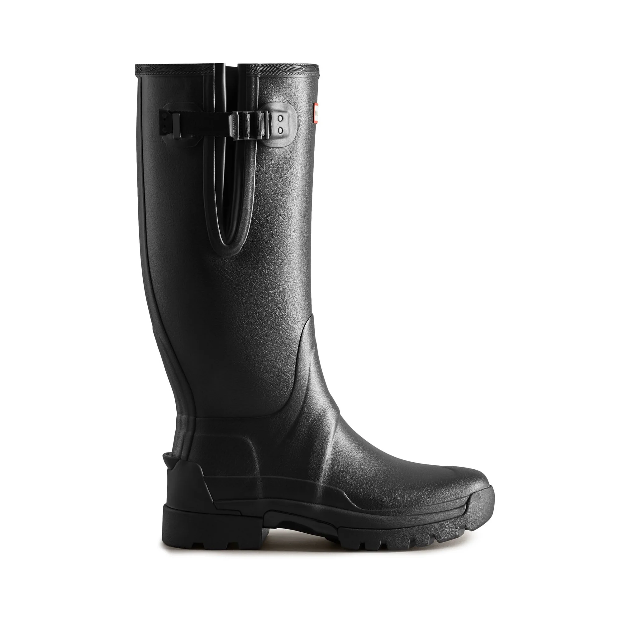 Hunter Balmoral Adjustable Mens Wellington - Black - Image 4