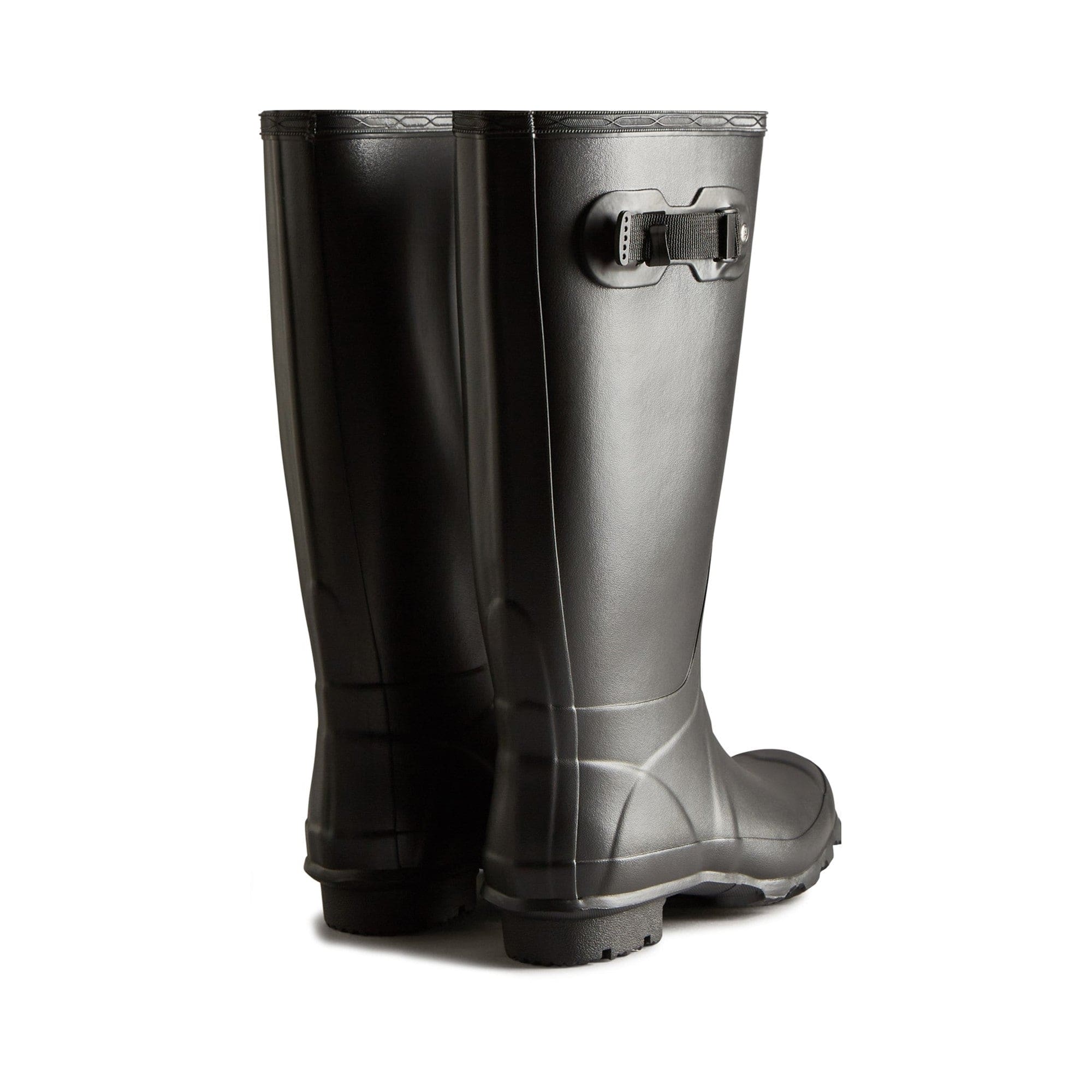 Hunter Huntress Womens Wide Leg Wellington Boots - Black - Image 2