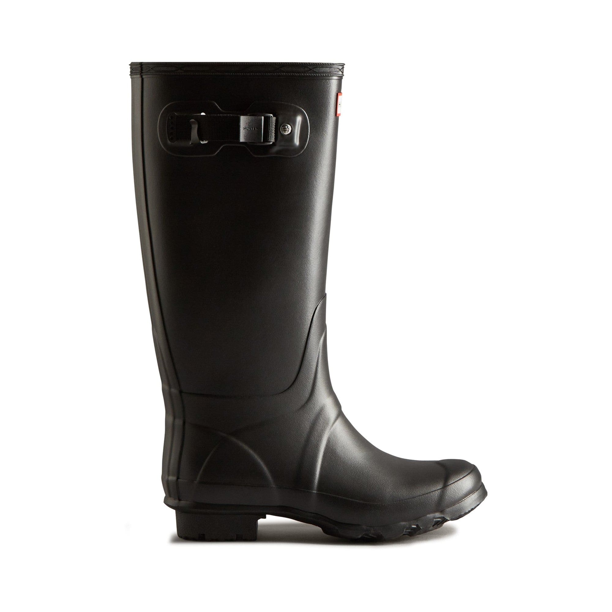 Hunter Huntress Womens Wide Leg Wellington Boots - Black - Image 4
