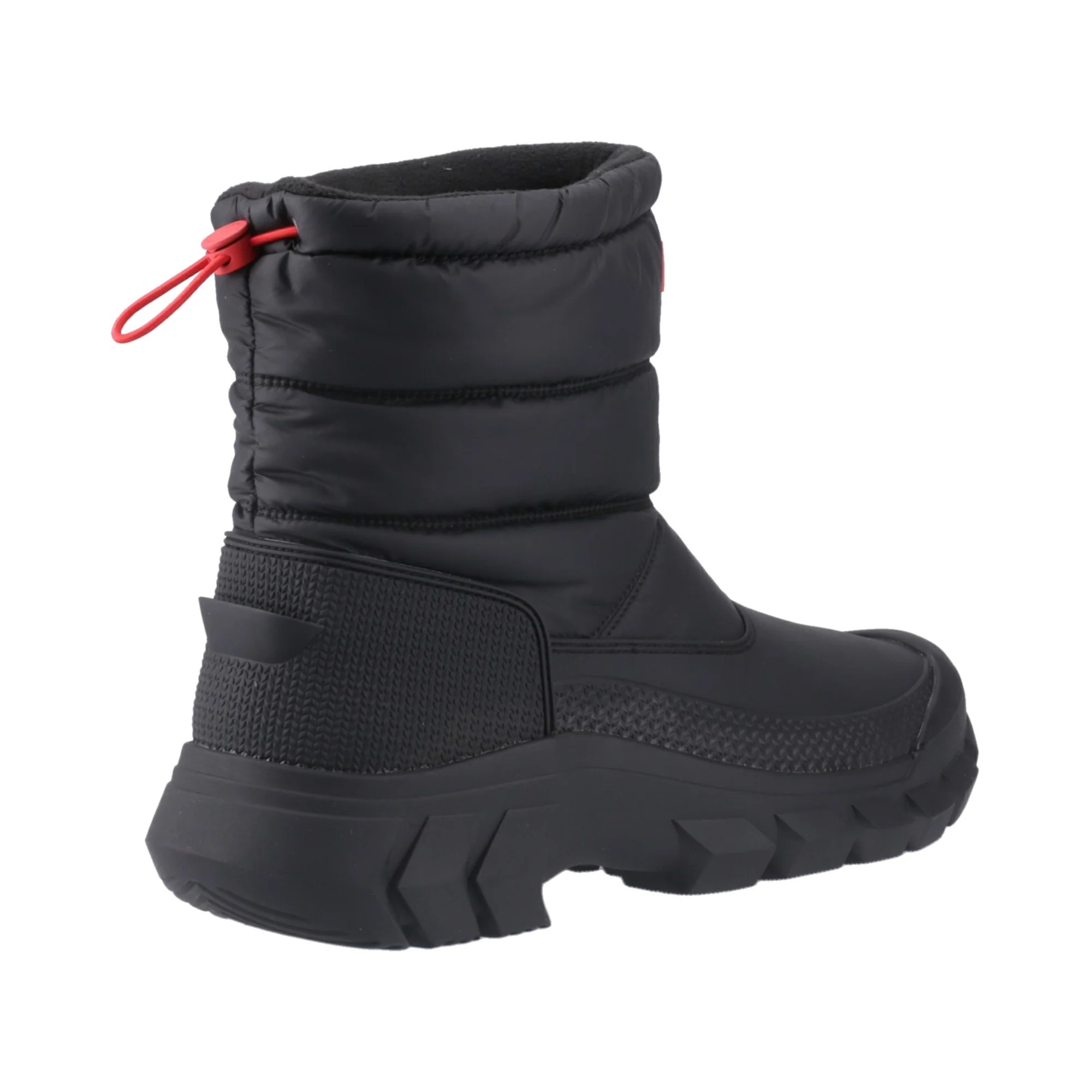Hunter Intrepid Short Mens Snow Boot - Black - Image 2