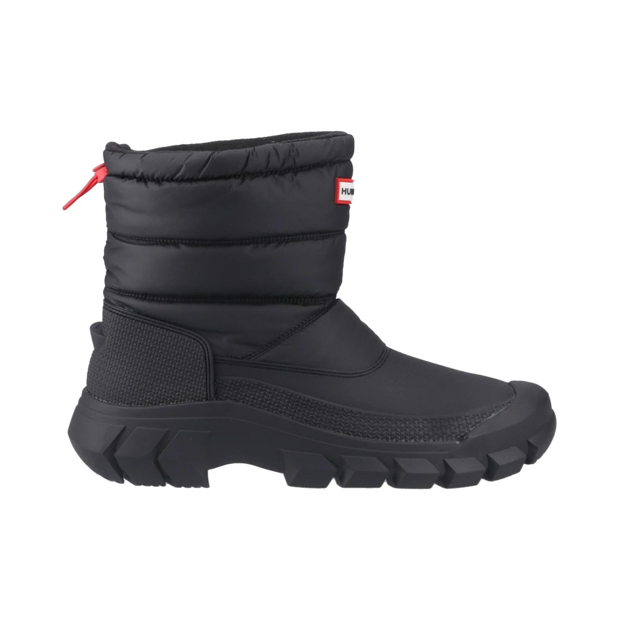 Hunter Intrepid Short Mens Snow Boot - Black - Image 4