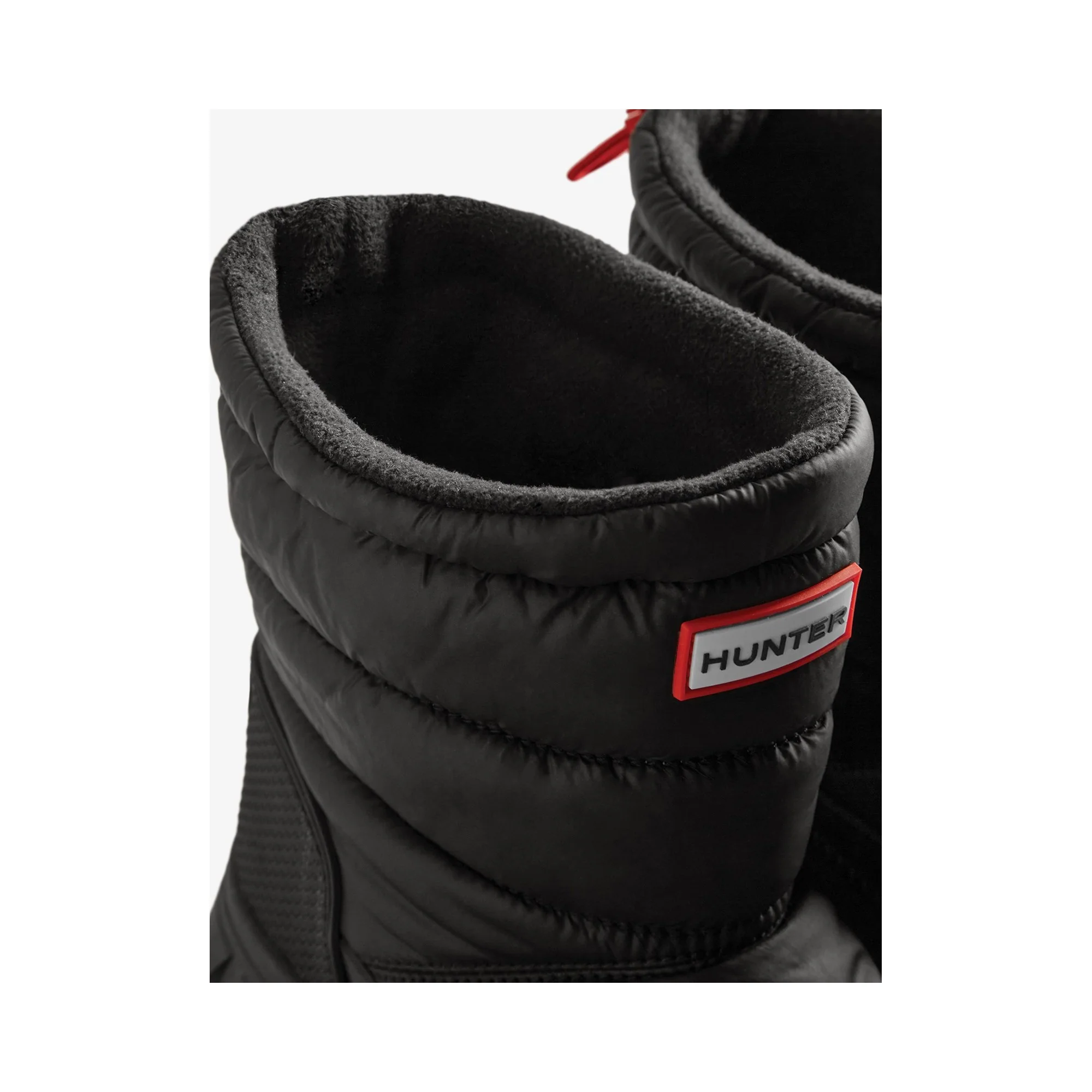 Hunter Intrepid Short Mens Snow Boot - Black - Image 5