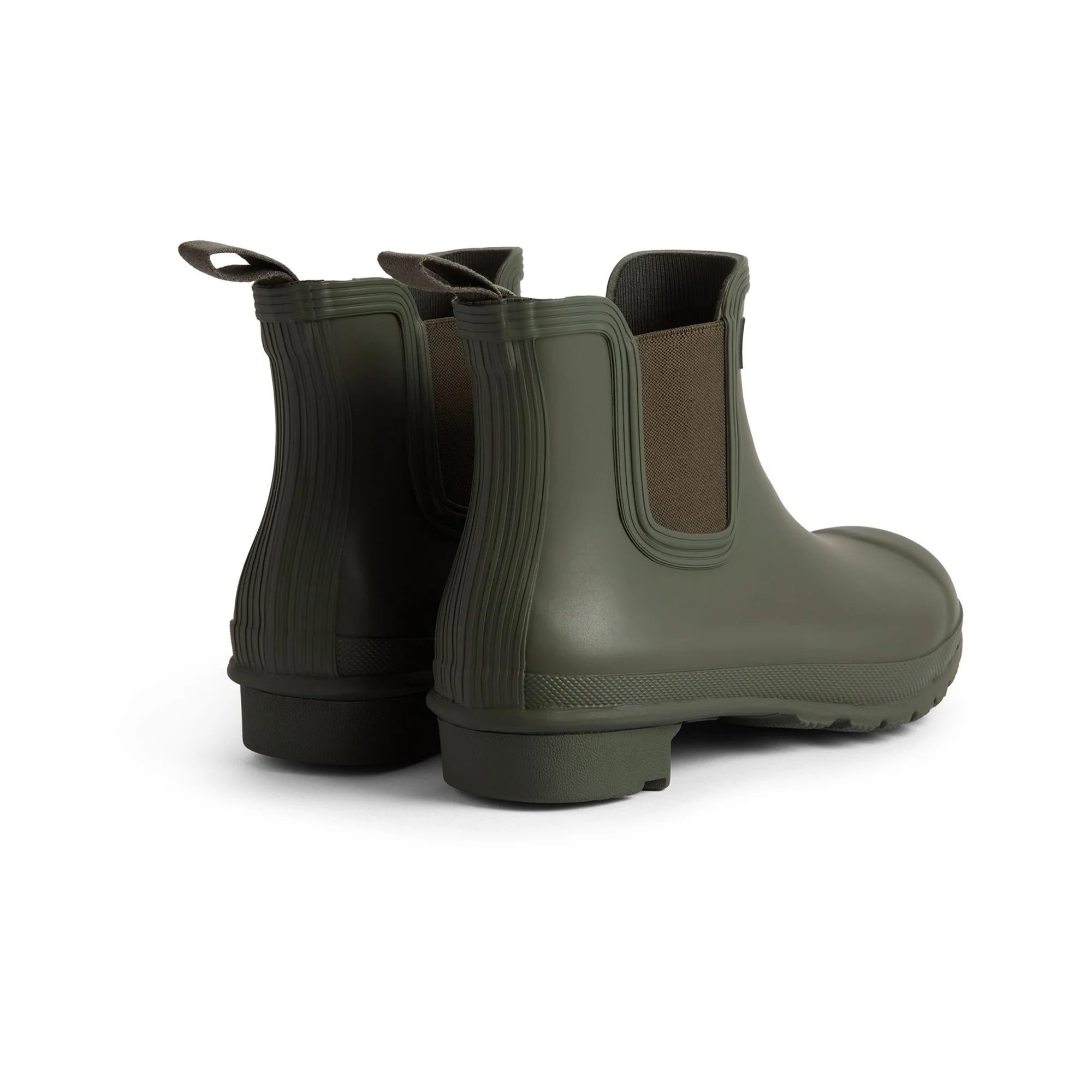 Hunter Original Chelsea Womens Boot - Dark Olive - Image 2