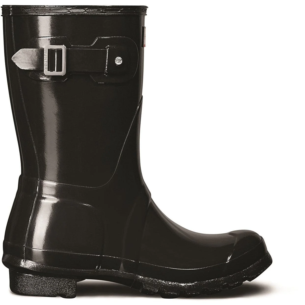 Hunter Original Short Wellington - Black - Image 4