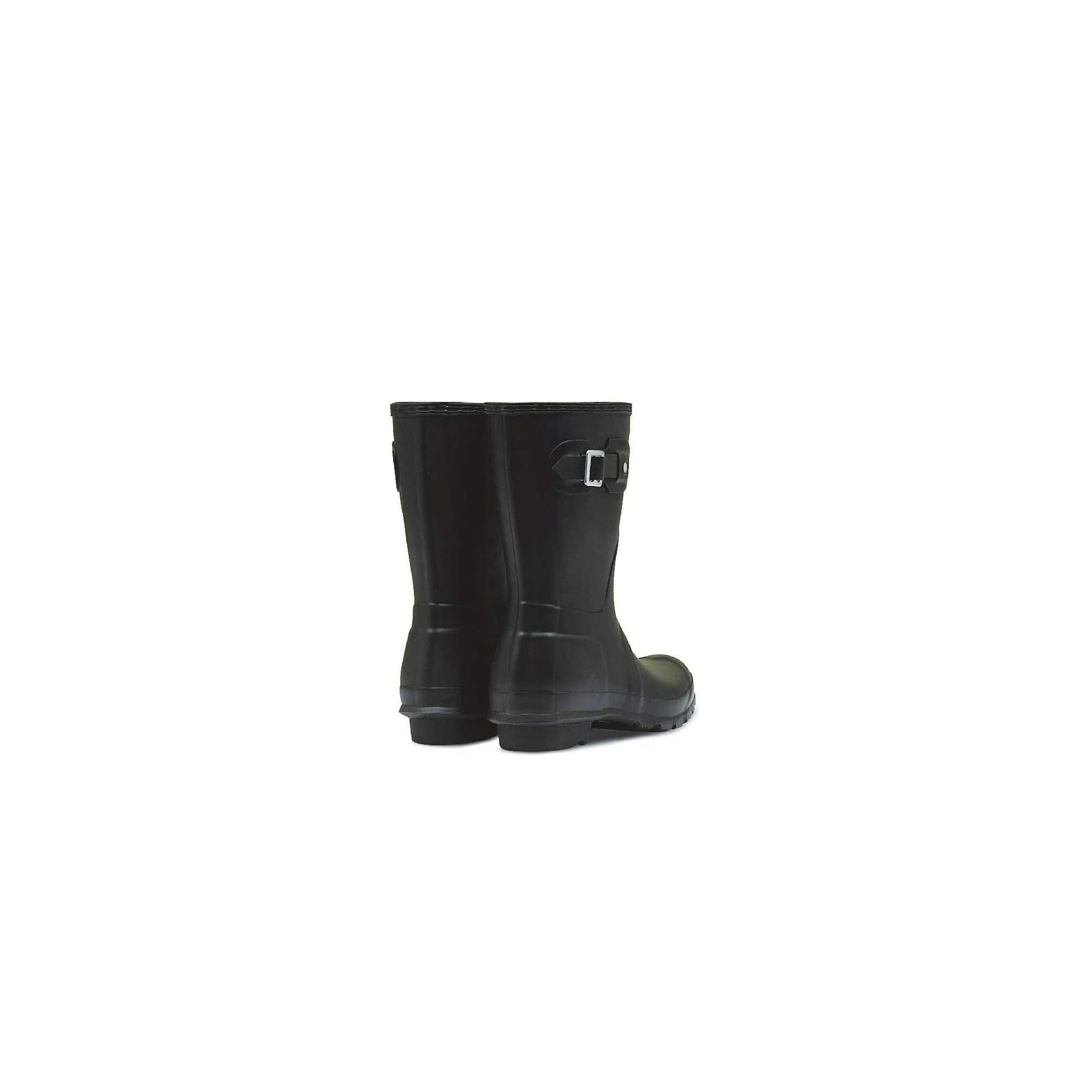 Hunter Original Short Womens Wellington Boots - Black - Image 3