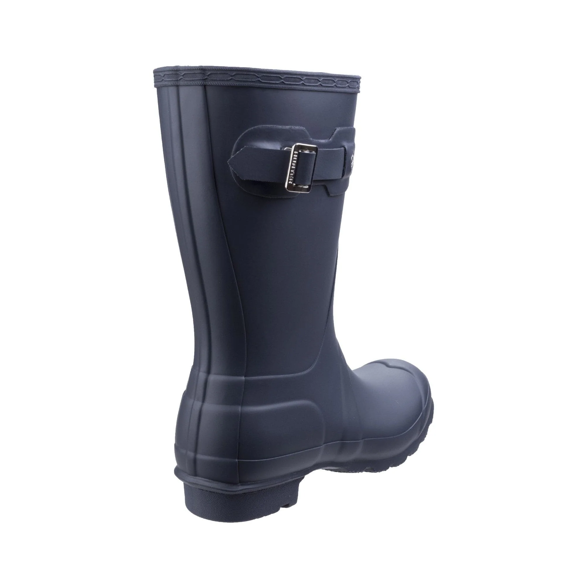 Hunter Original Short Womens Wellington Boots - Navy - Image 2