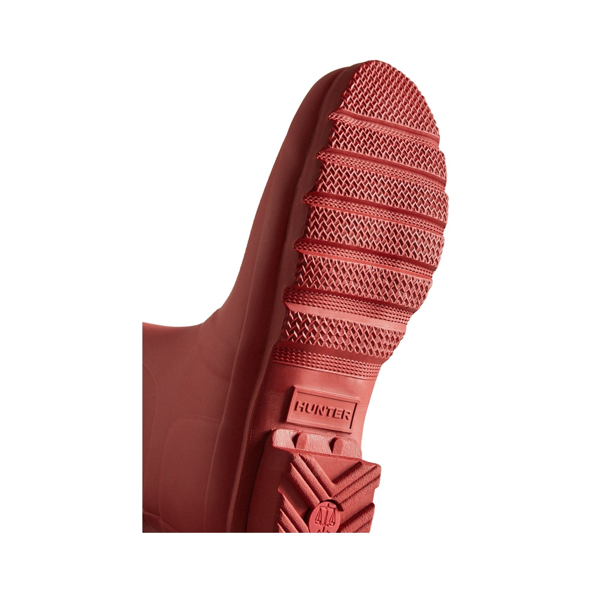 Hunter Original Short Womens Wellington Boots - Red - Image 3