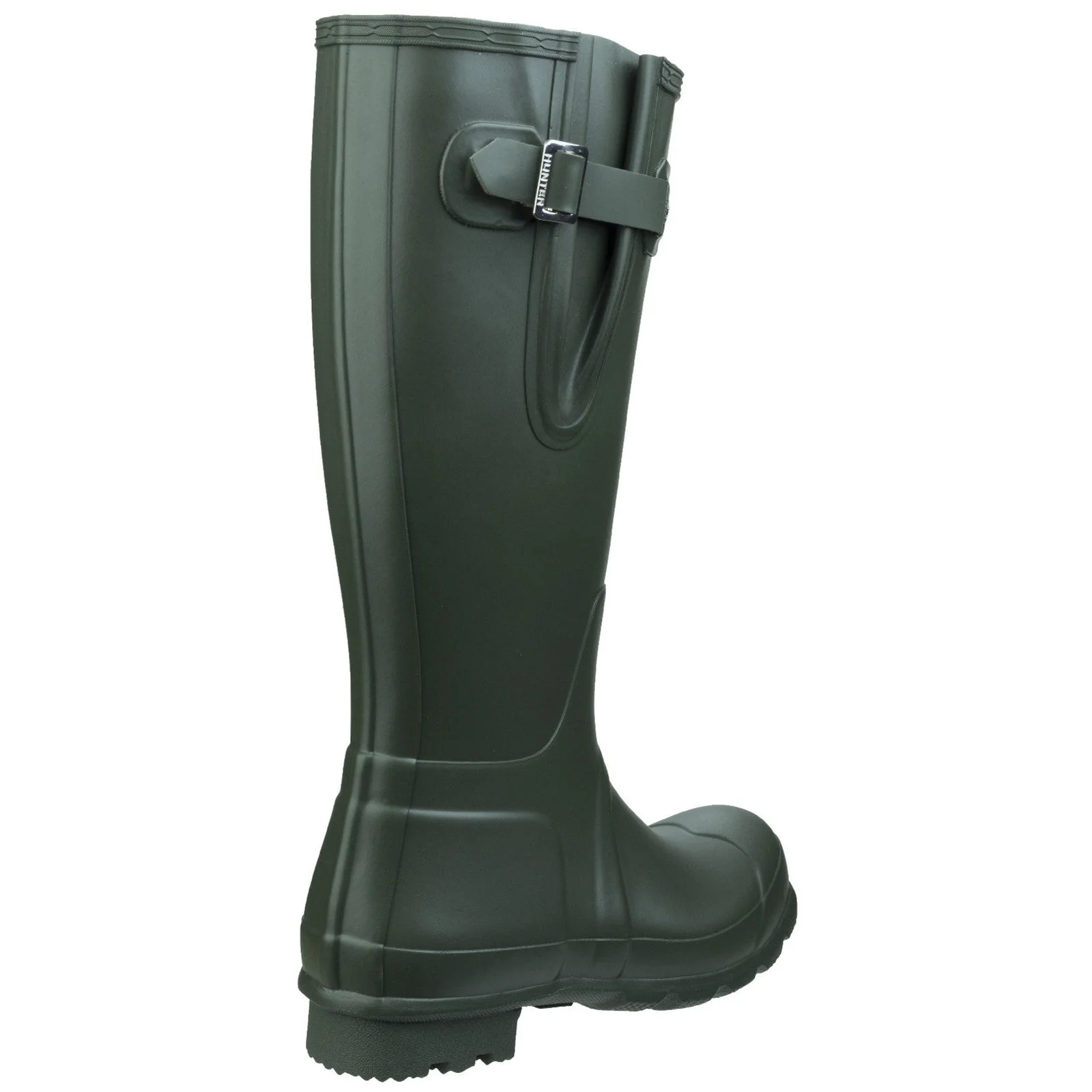Hunter Original Side Adjustable Wellington Boots - Dark Olive - Image 2