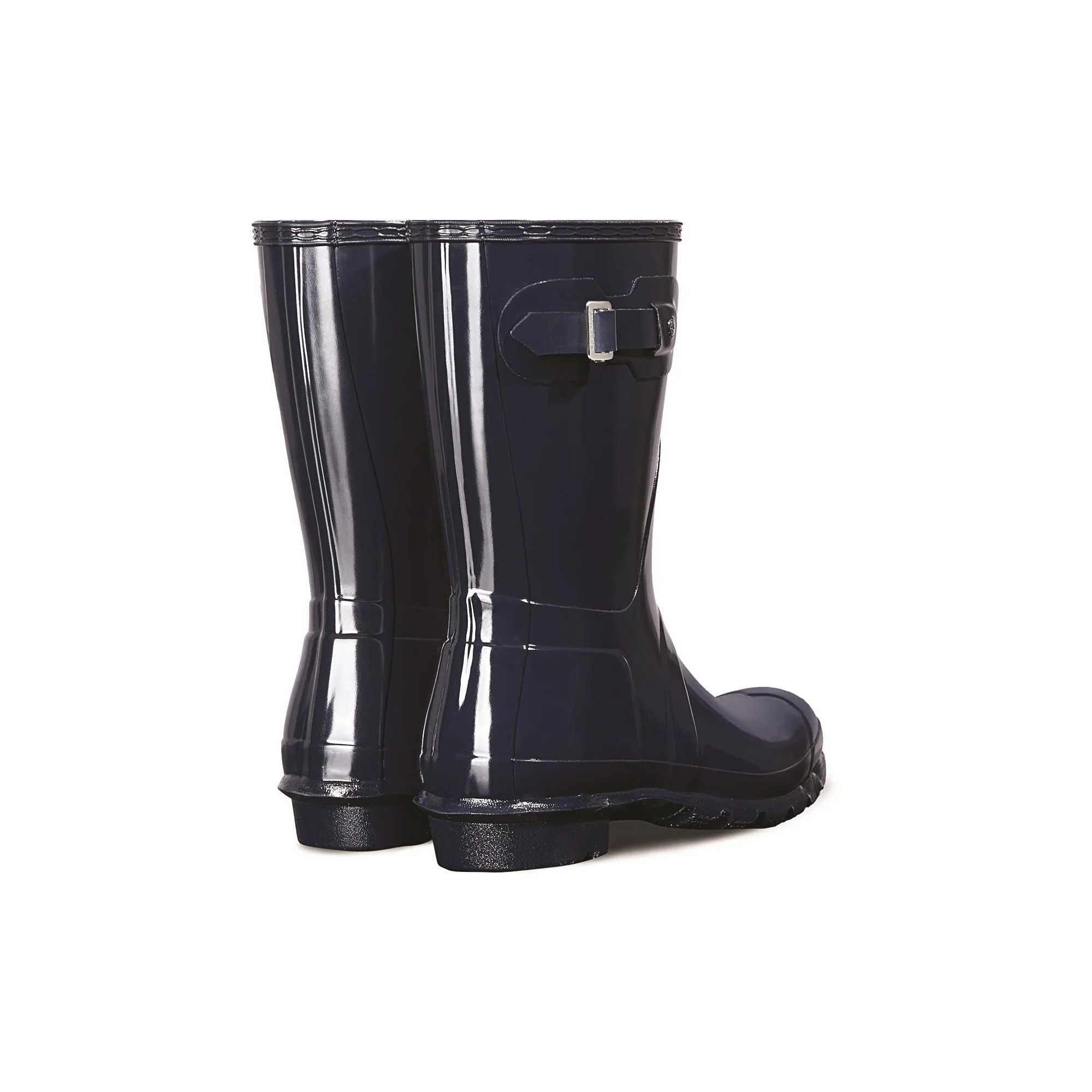 Hunter Original Womens Short Wellington - Navy - Image 2