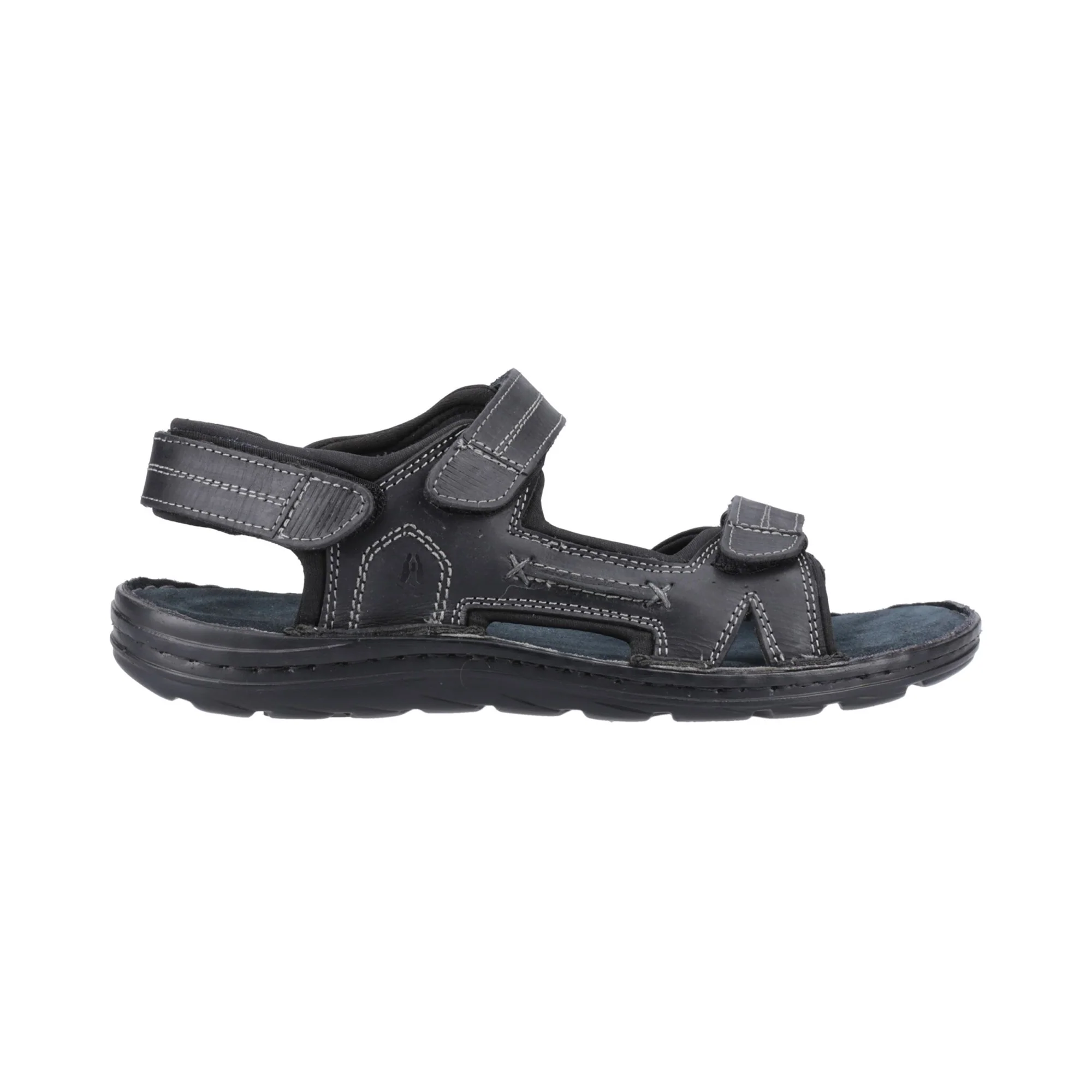 Hush Puppies Alistair Mens Sandal - Black - Image 4