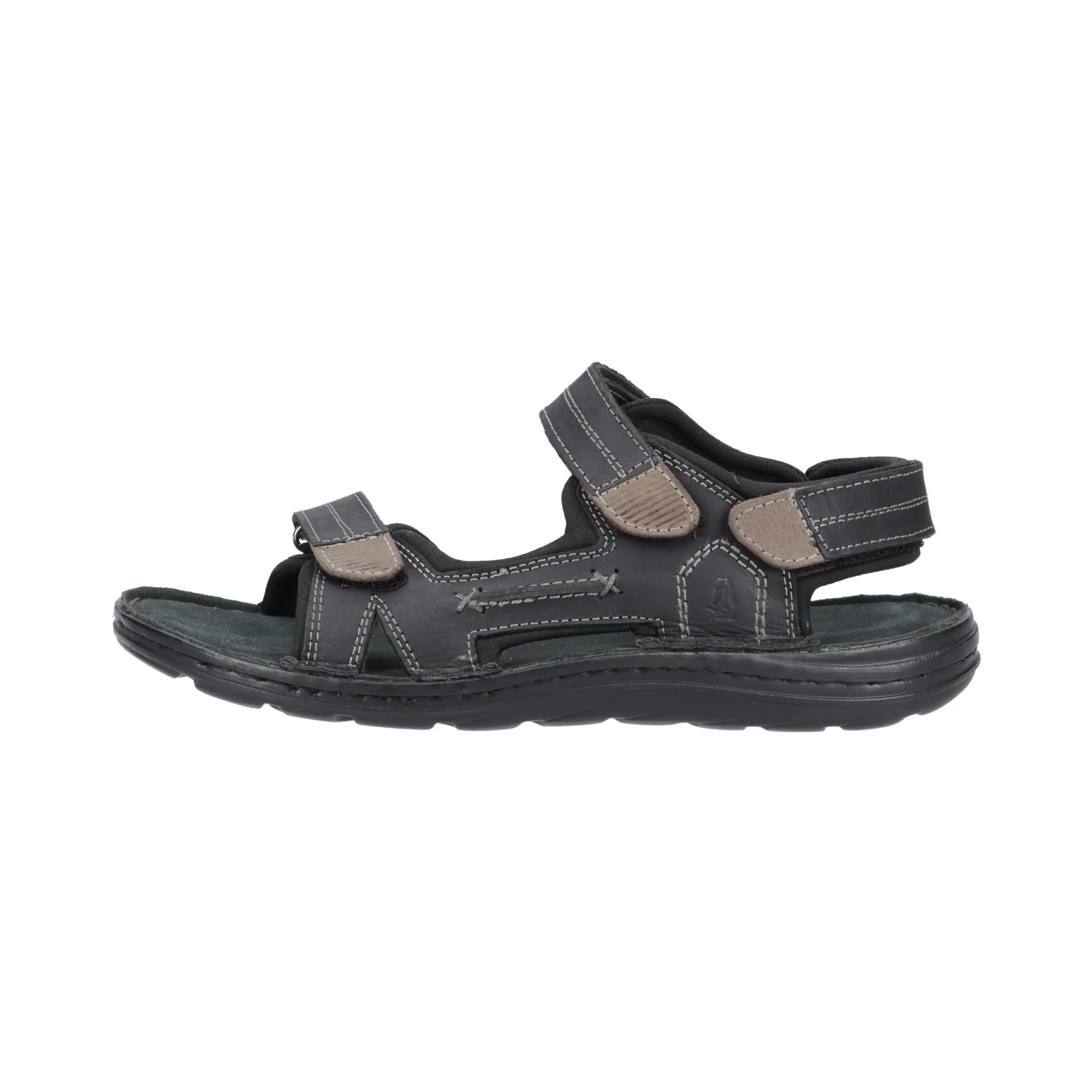 Hush Puppies Alistair Mens Sandal - Black - Image 5