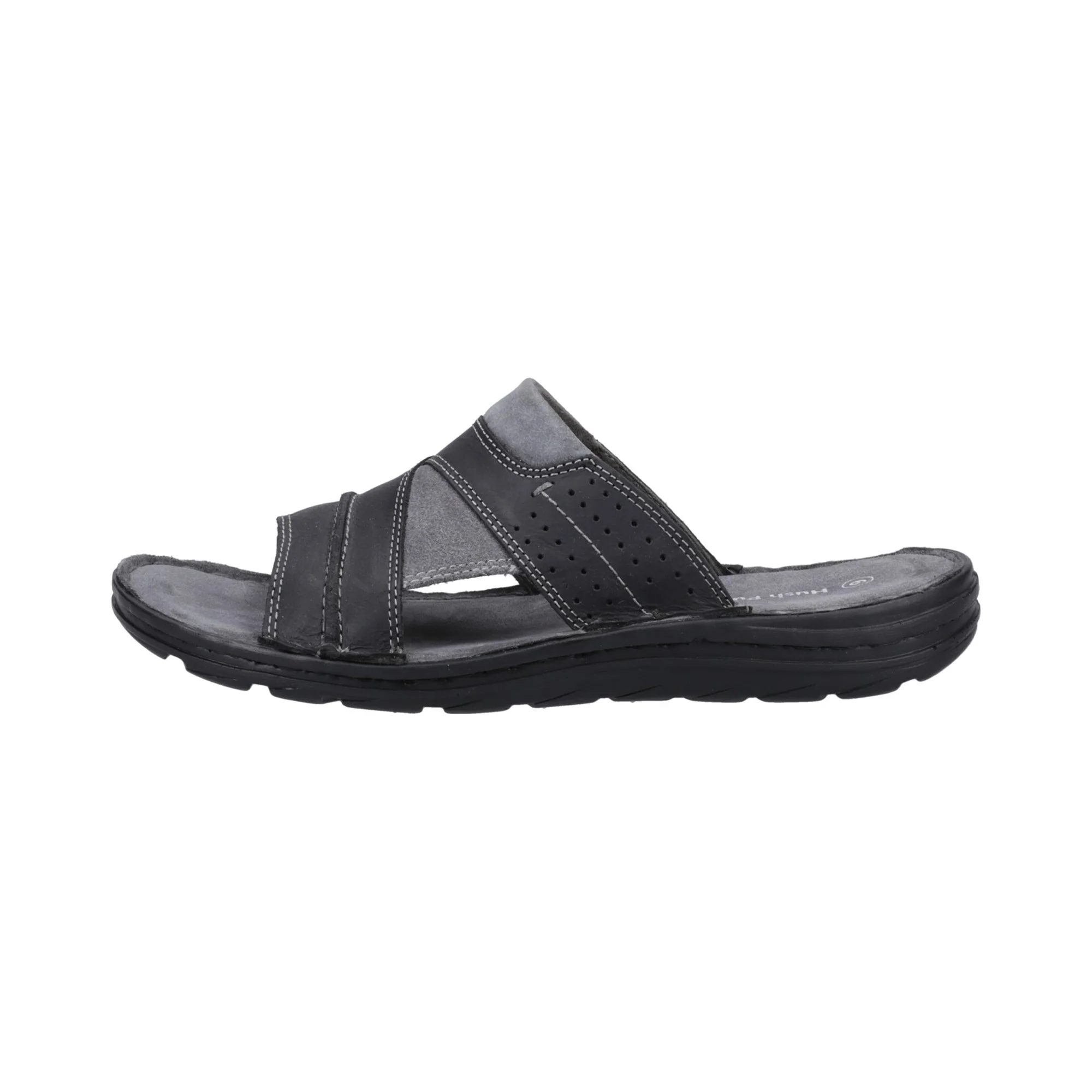 Hush Puppies Archer Mens Mule Sandal - Black - Image 5
