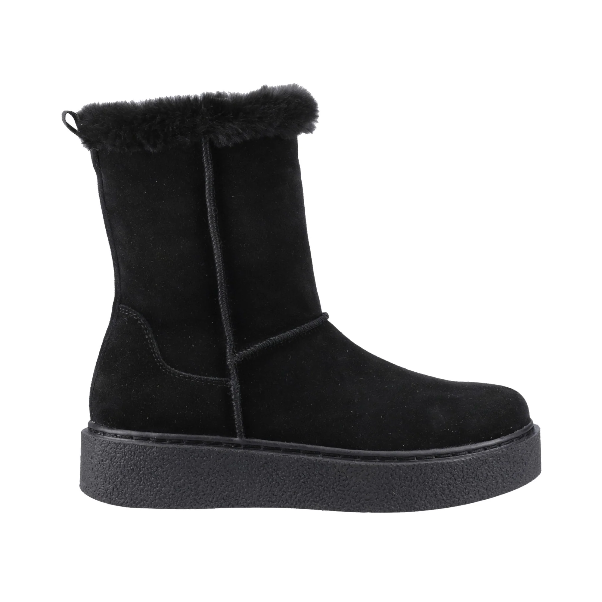 Hush Puppies Becca Mid Boot Womens - Black - Image 4
