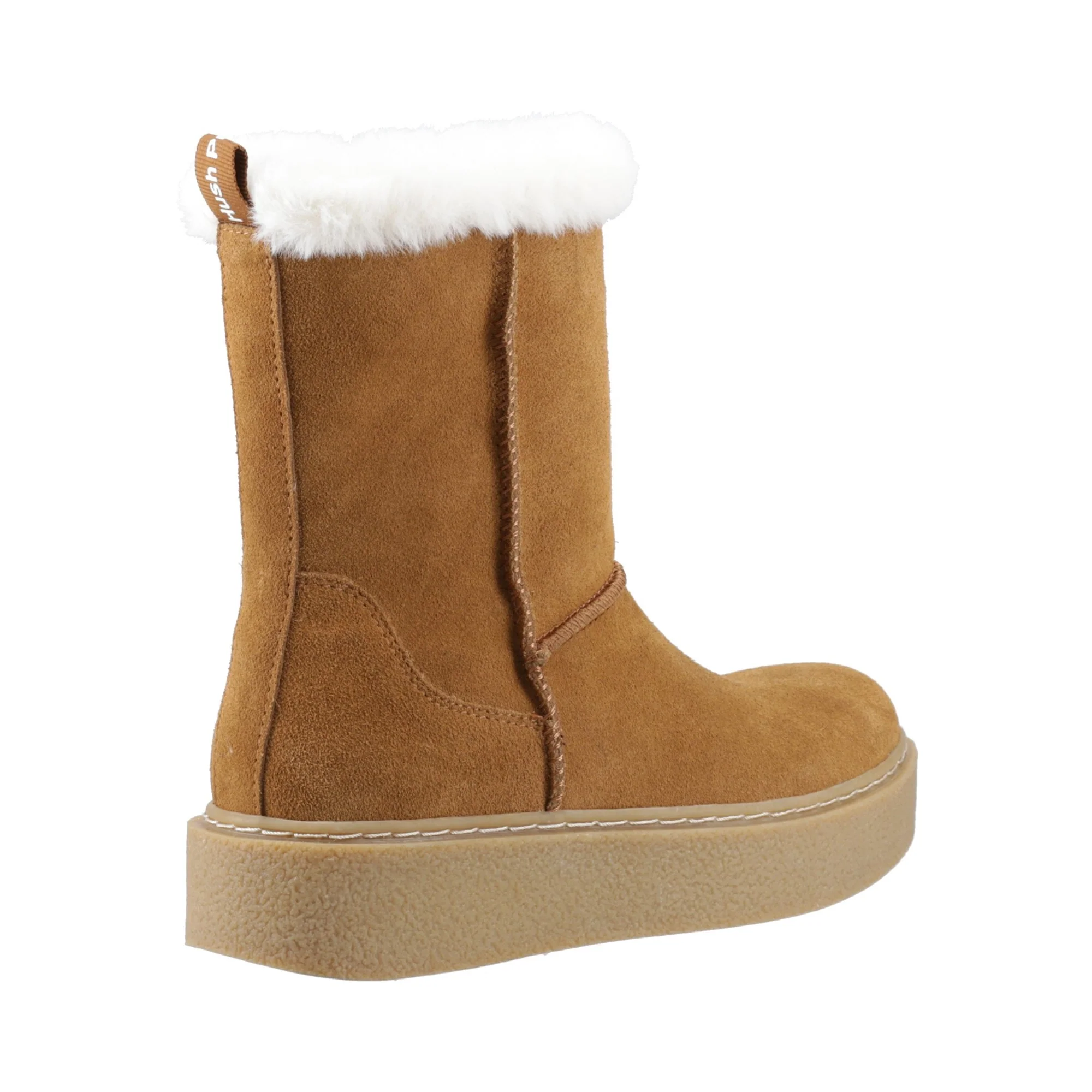 Hush Puppies Becca Mid Boot Womens - Tan - Image 2