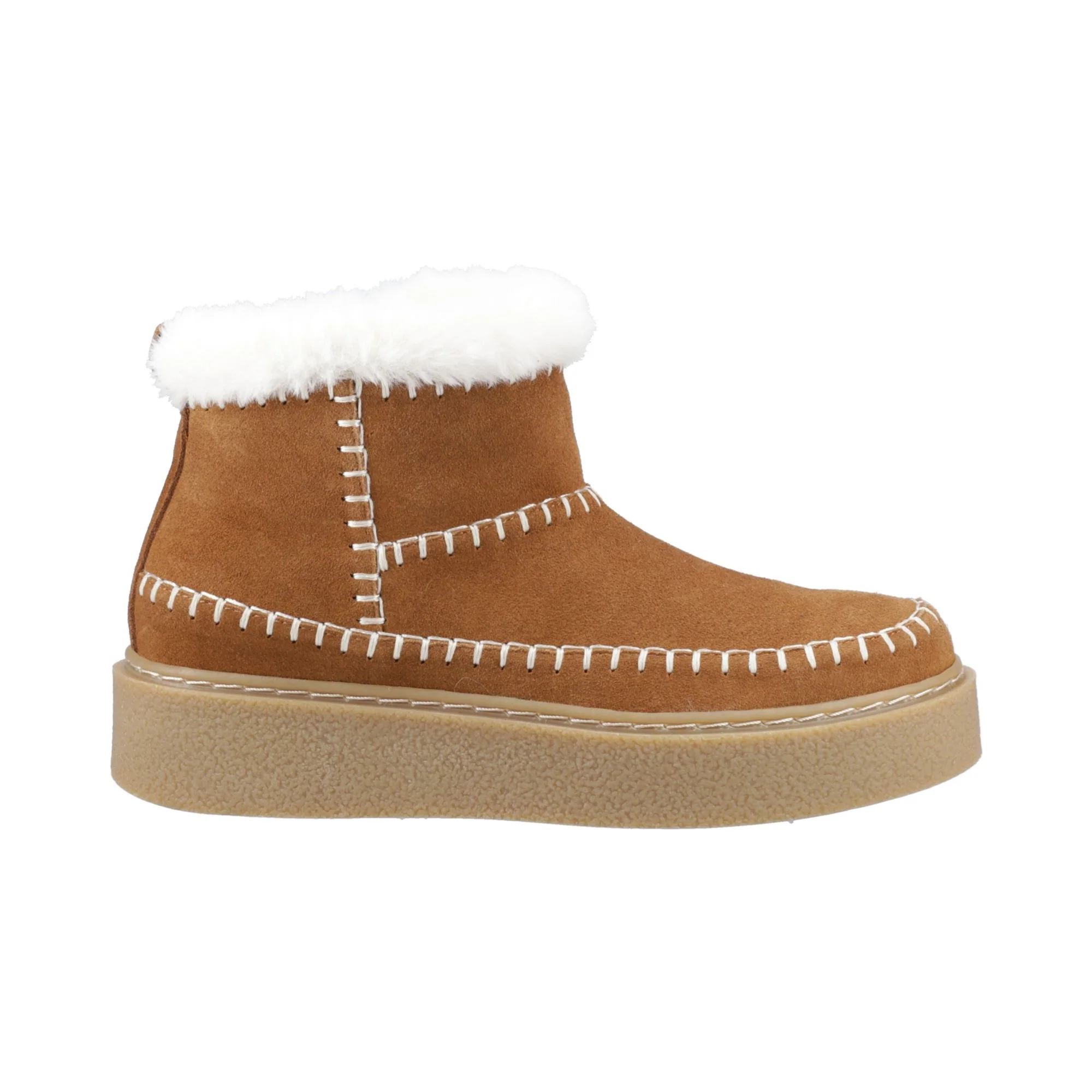 Hush Puppies Brielle Stitch Boot Womens - Tan - Image 4