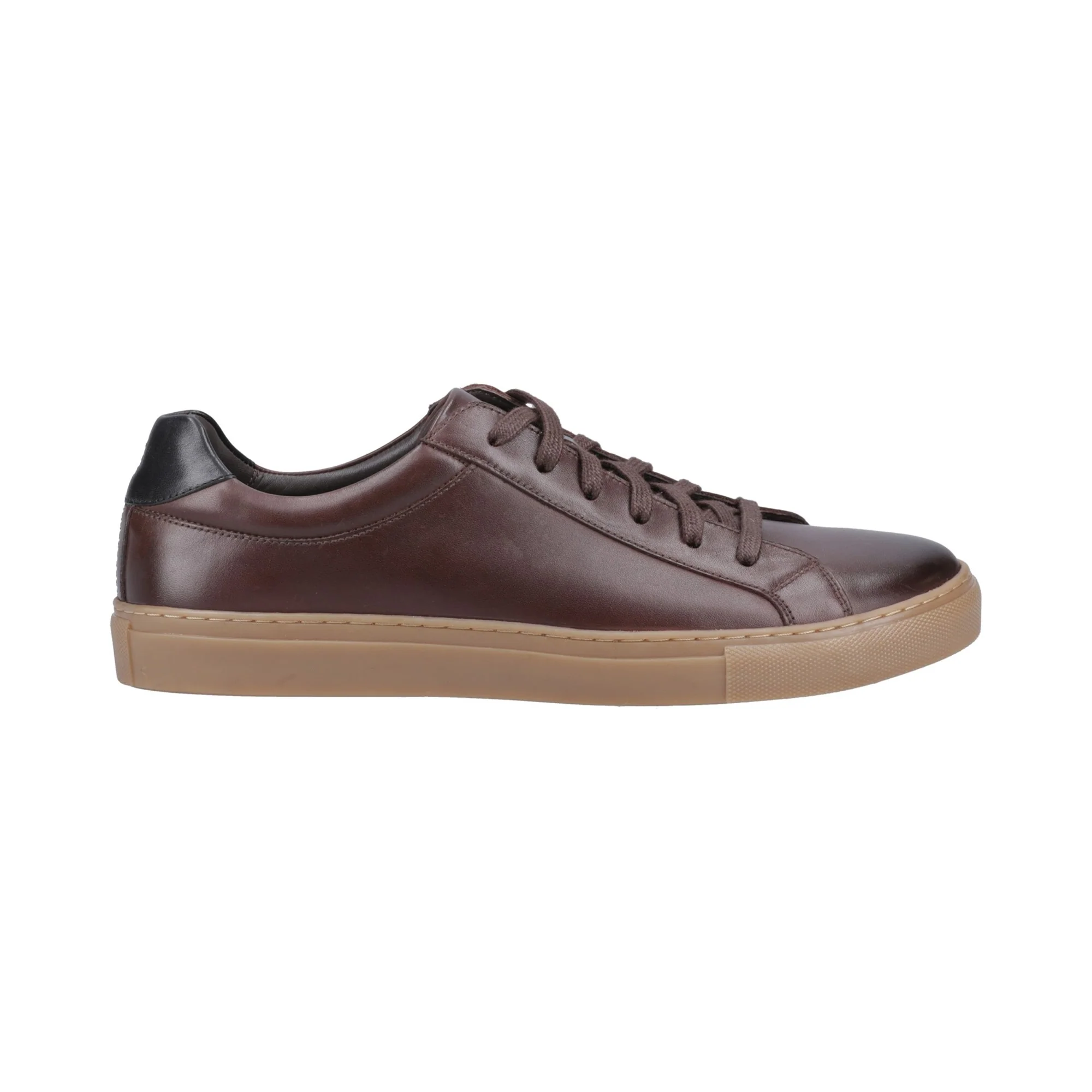 Hush Puppies Colton Mens Cupsole - Coffee - Image 4