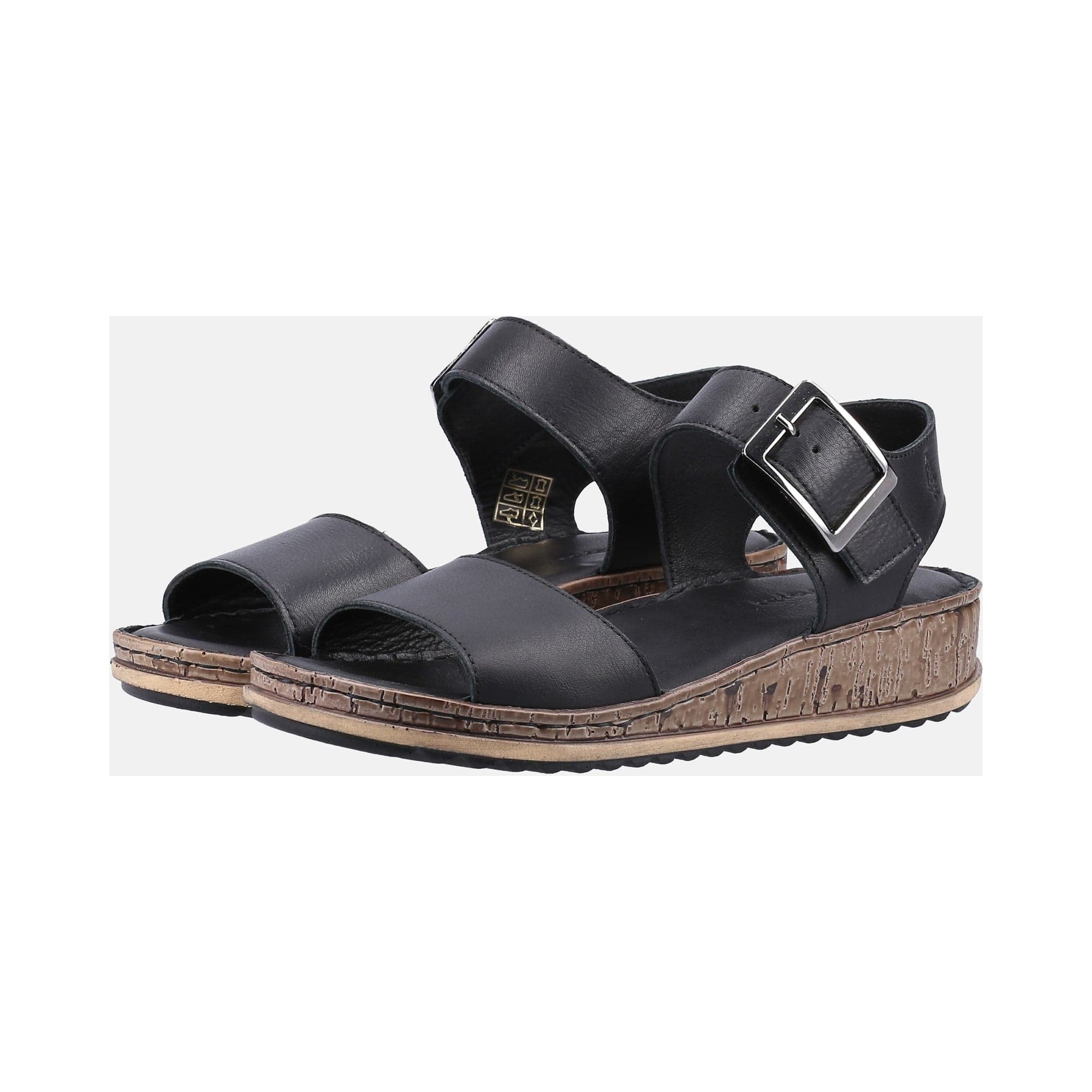 Hush Puppies Ellie Womens Sandal - Black - Image 6