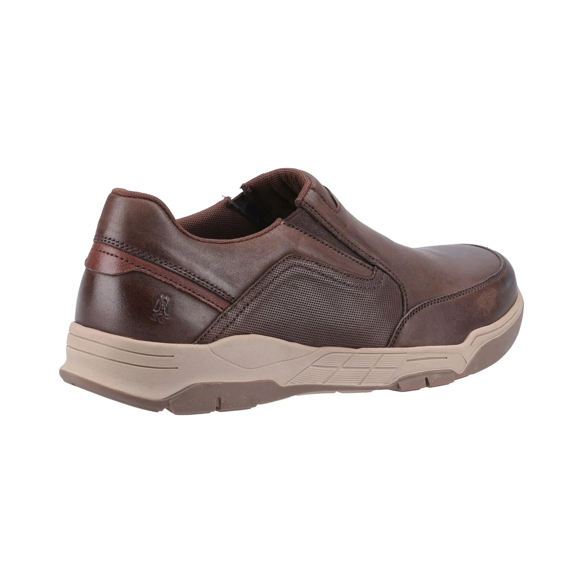 Hush Puppies Fletcher Mens Shoe - Coffee - Image 2