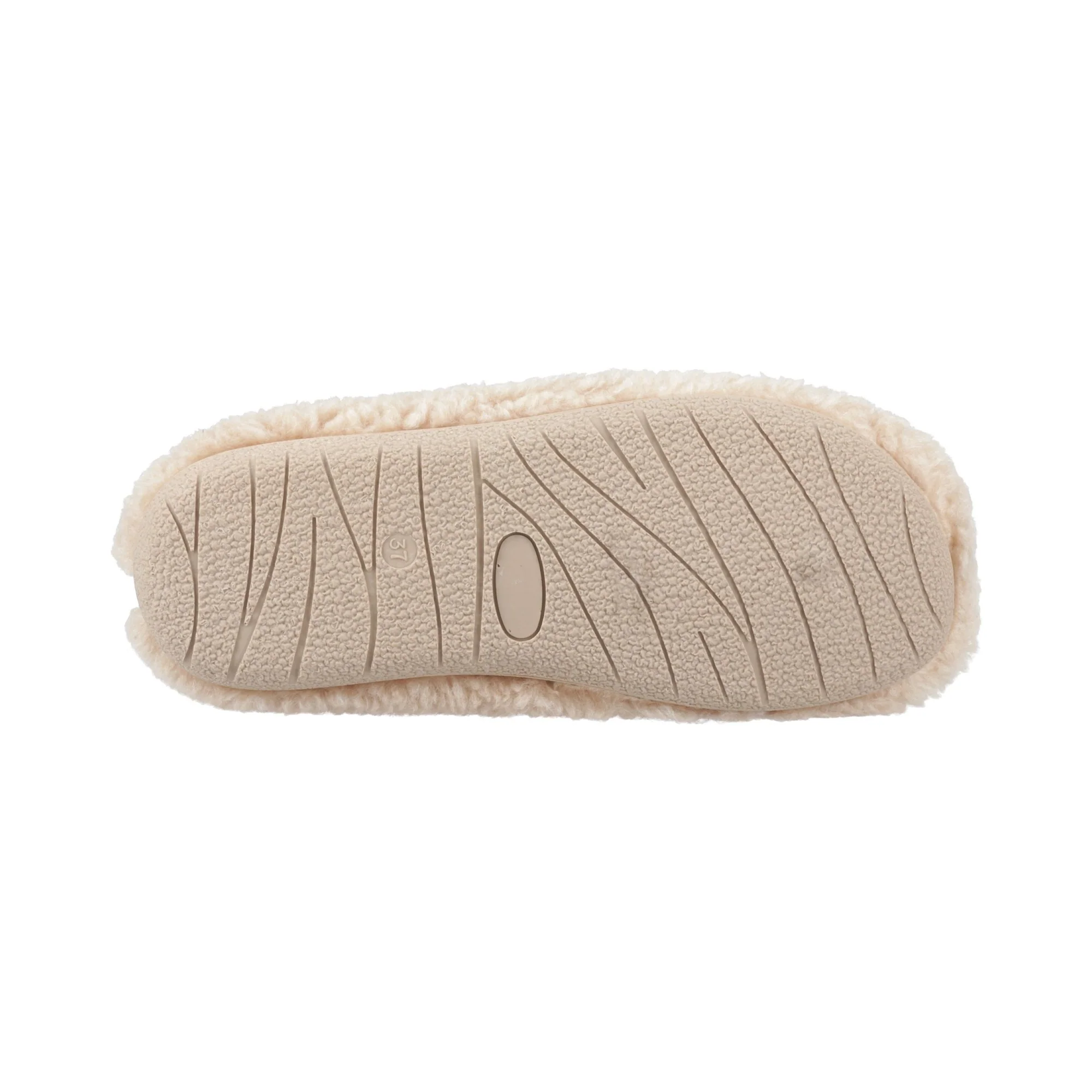 Hush Puppies Good Slipper Teddy Mule Womens - Beige - Image 3