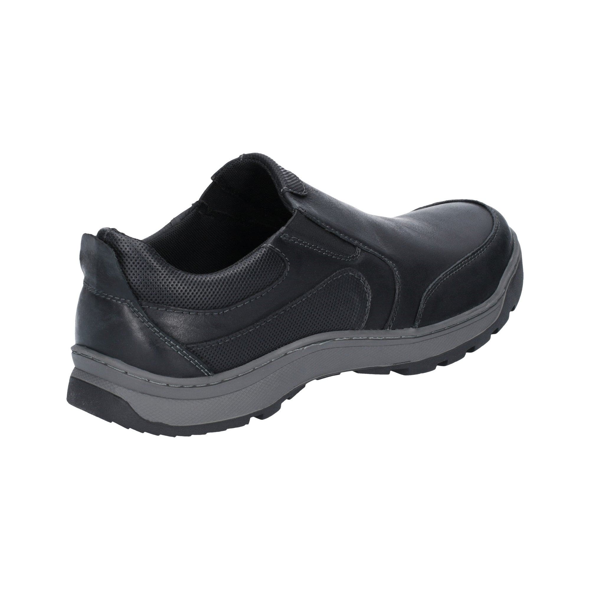 Hush Puppies Jasper Mens Trainer - Black - Image 2