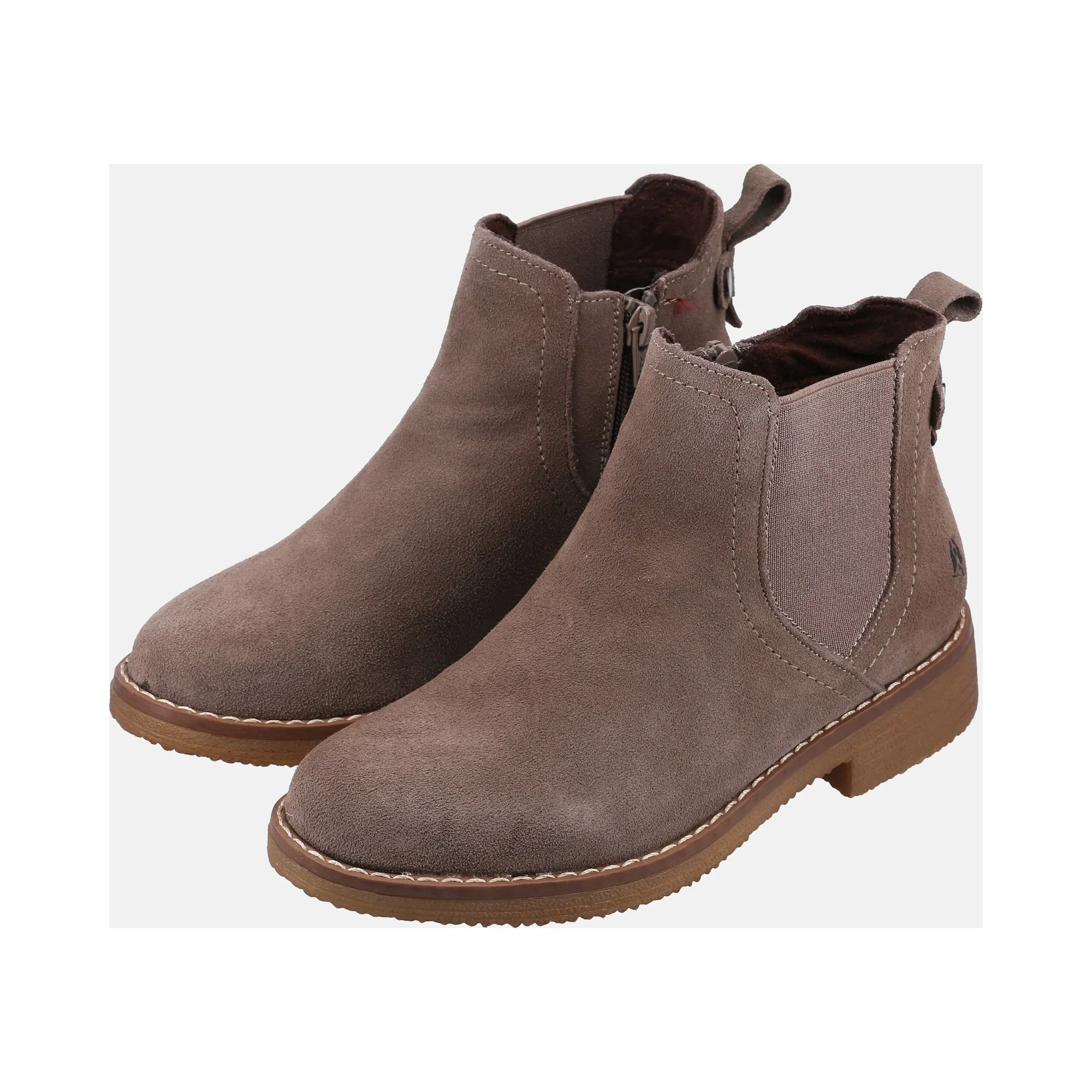 Hush Puppies Maddy Ladies Ankle Boots Womens - Grey - Image 6