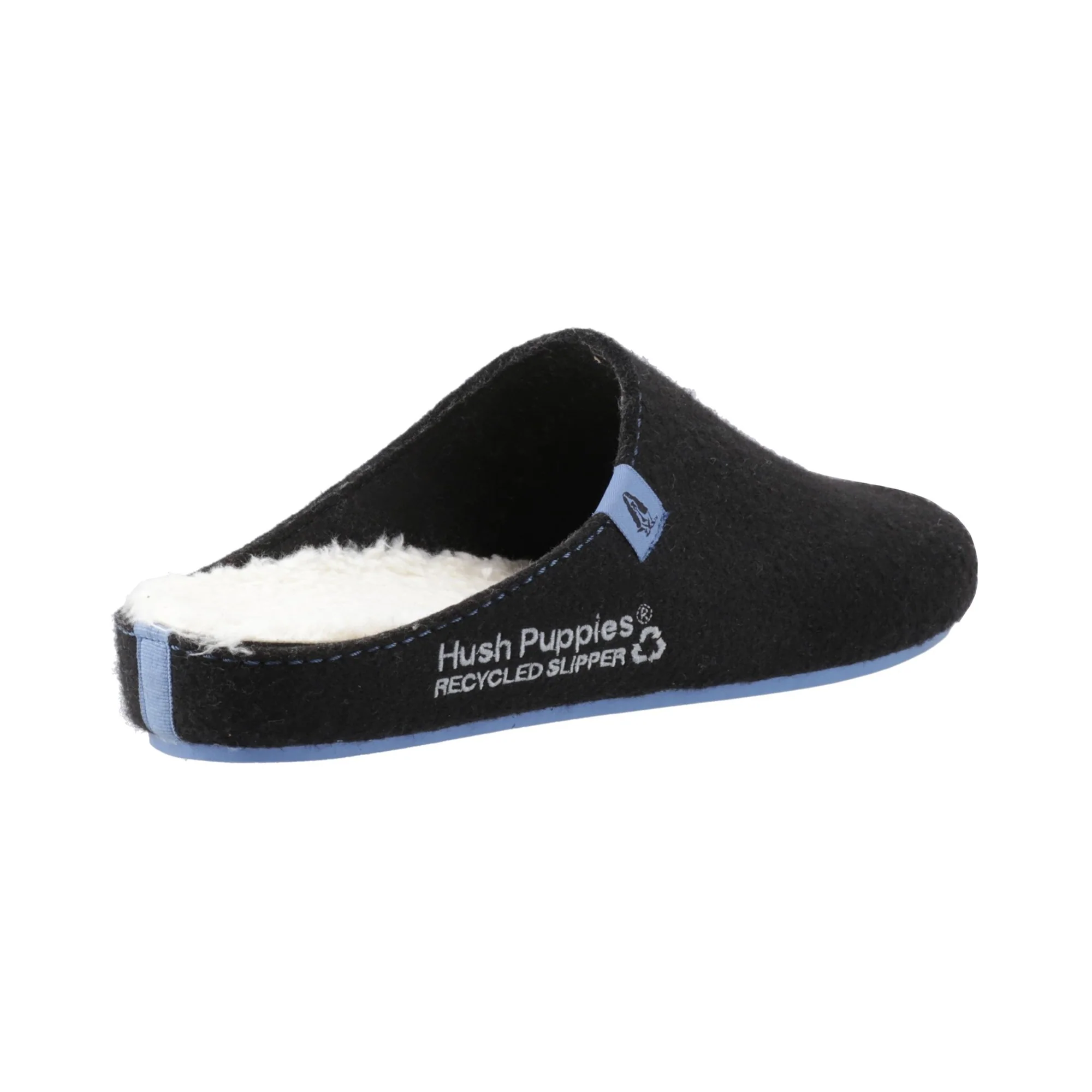 Hush Puppies The Good Slipper Mens - Black/Blue - Image 2